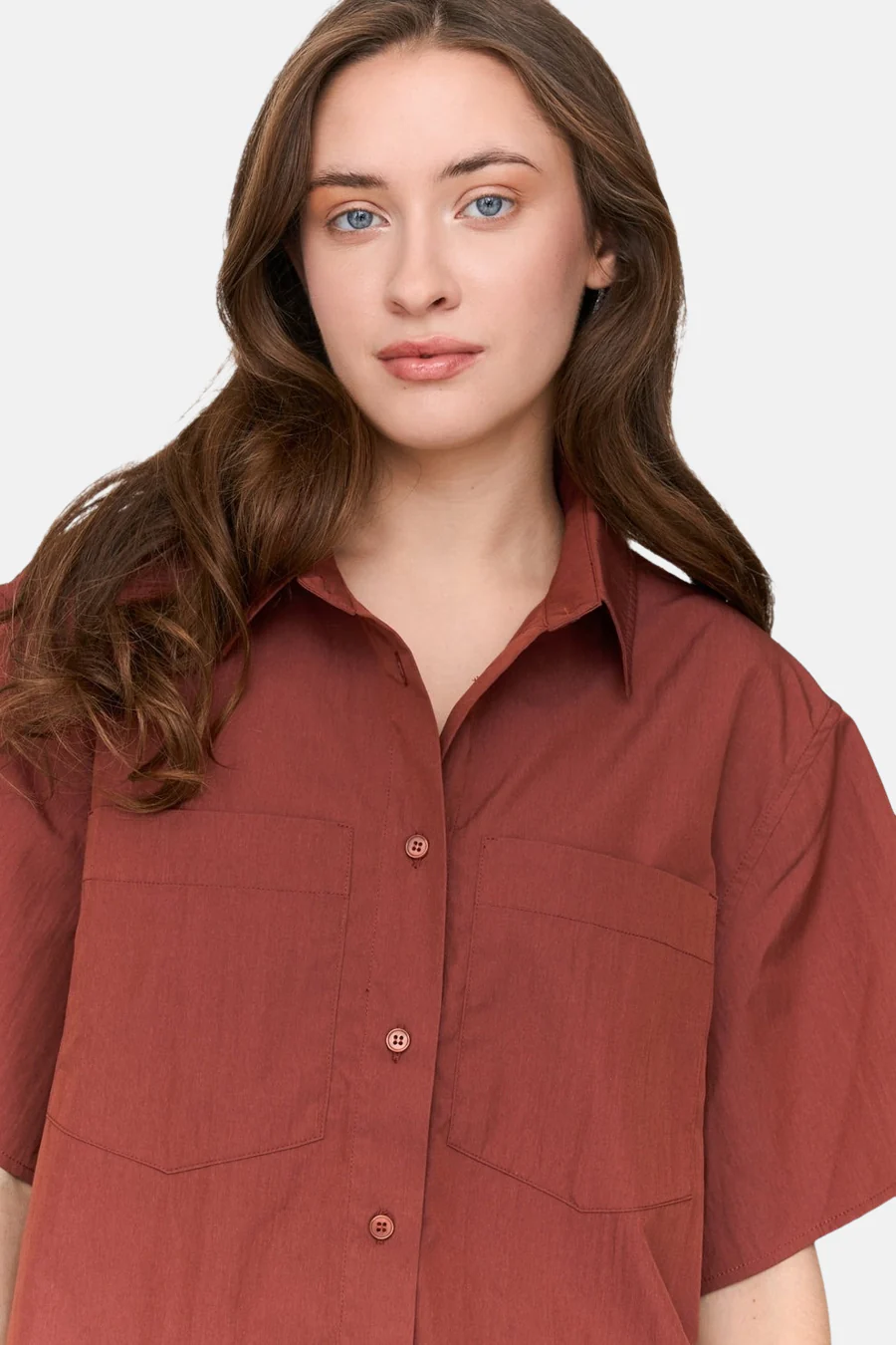 Hemd met korte mouwen - rood - Image 3