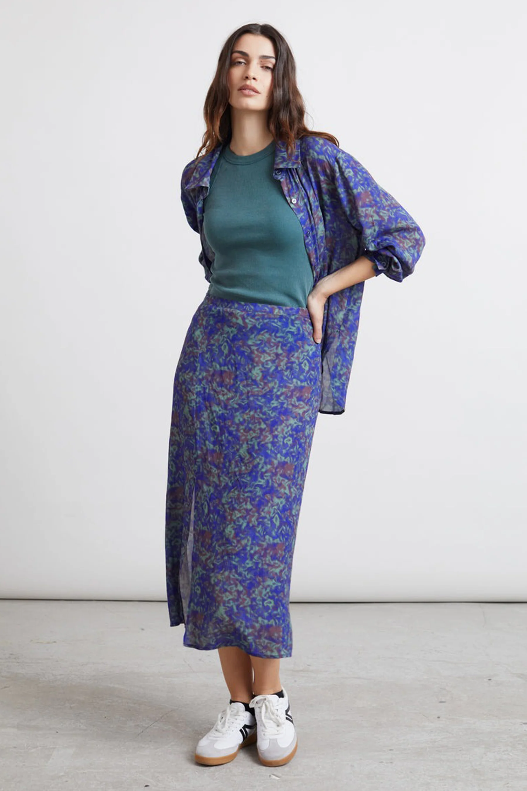 Hemd met lange mouwen - blauw - Image 3