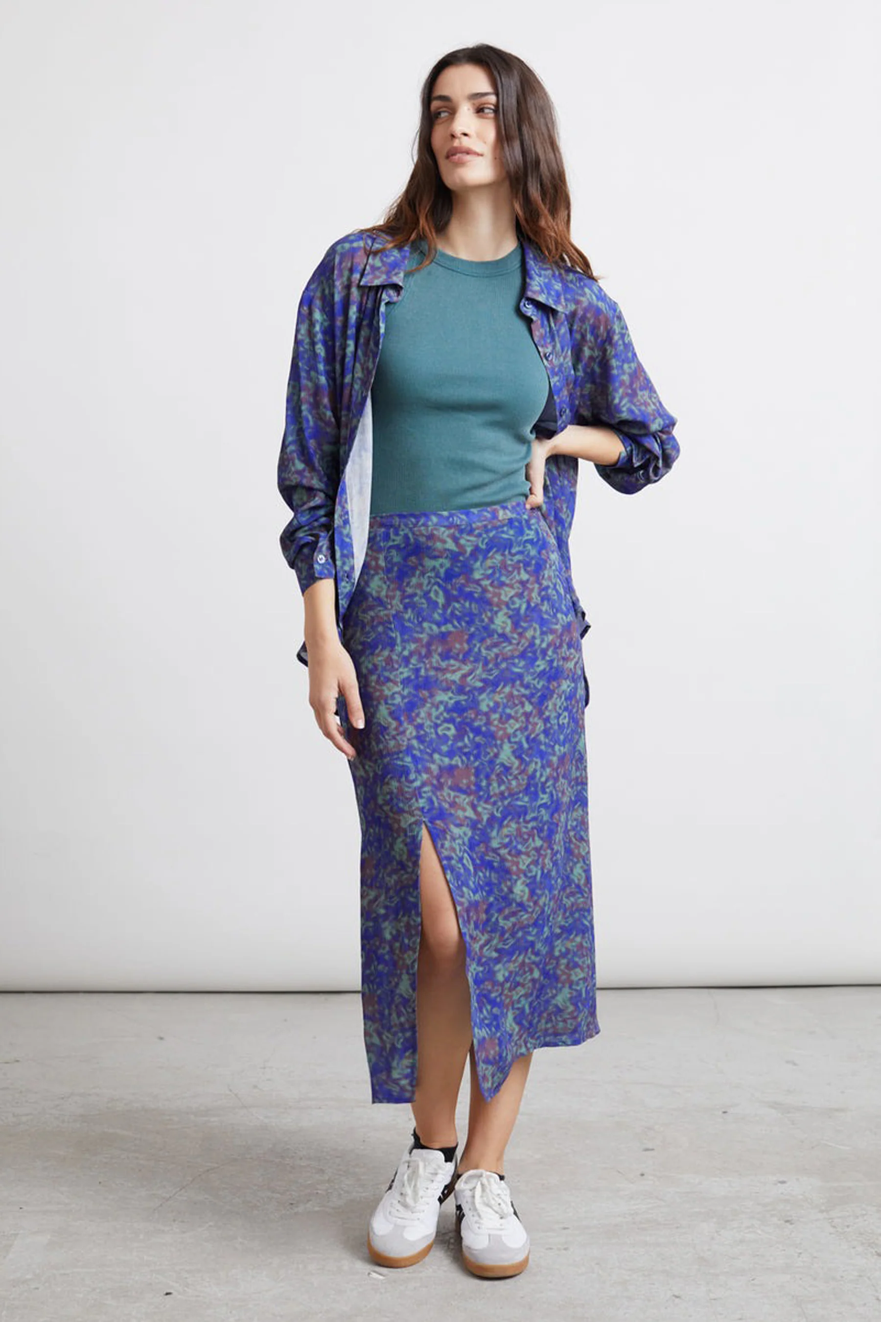 Hemd met lange mouwen - blauw - Image 4