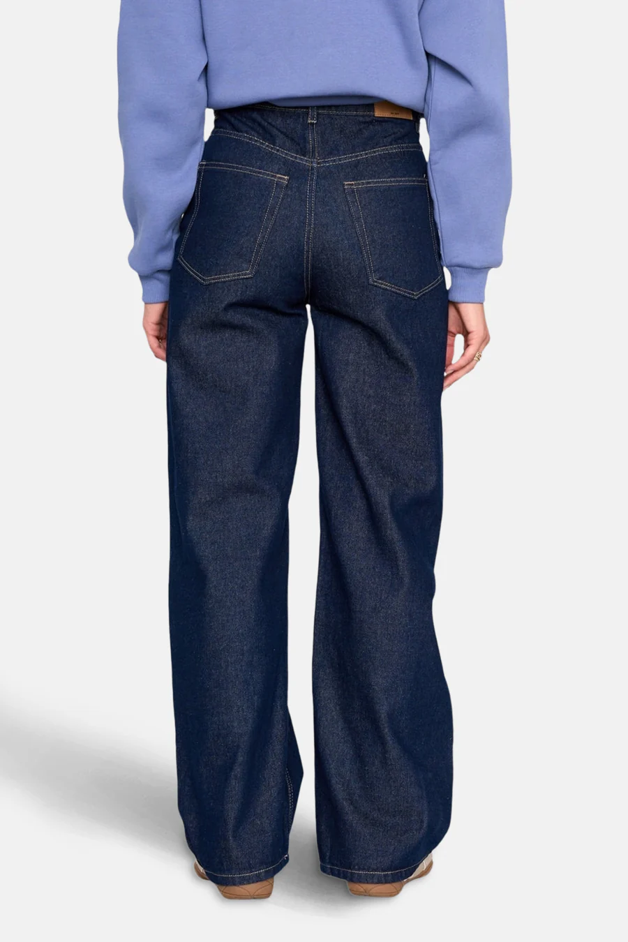 DENIM PANTS - dark blue denim - Image 3