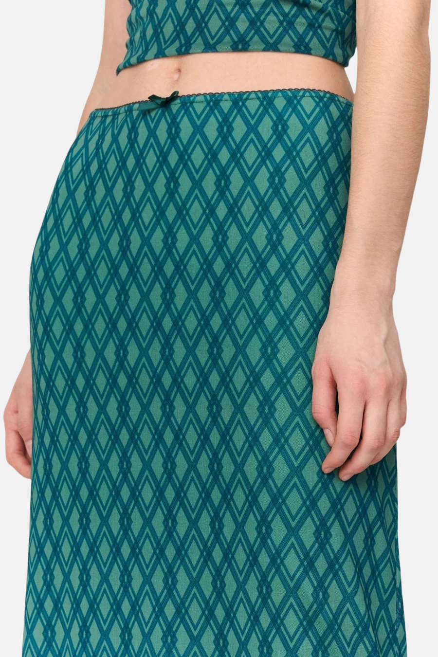 Lange rok - groen - Image 3