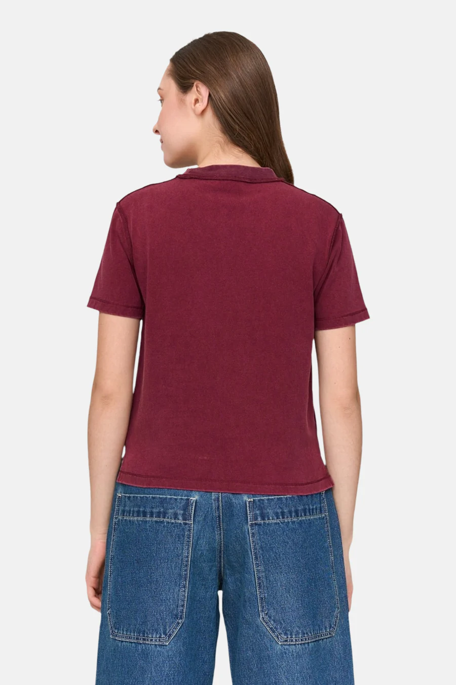 T-shirt met korte mouwen - rood - Image 4