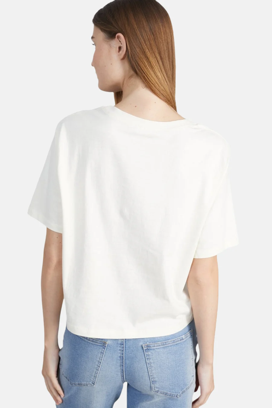 T-shirt met korte mouwen - Ecru - Image 4