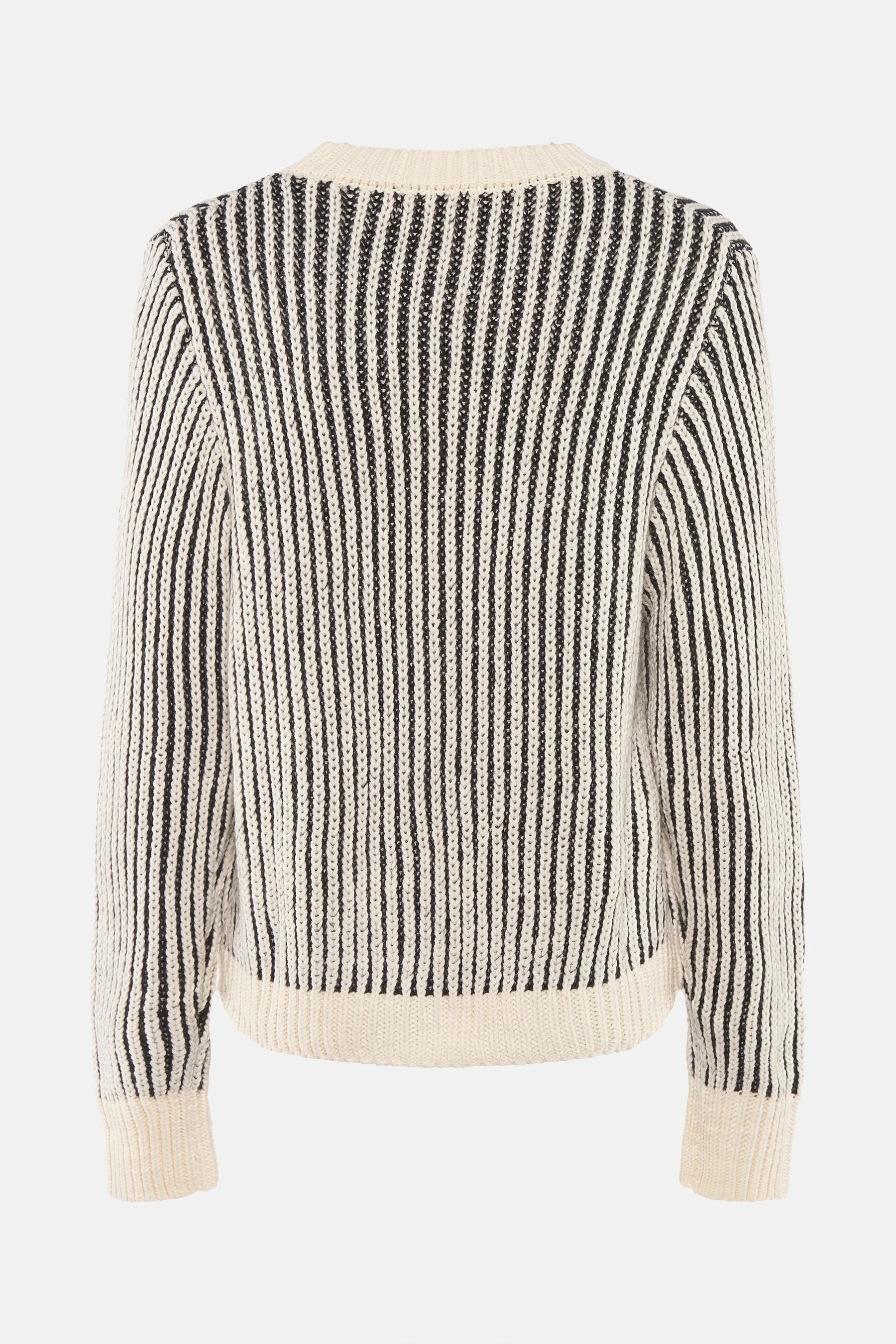 Pull met ronde hals - ecru - Image 2