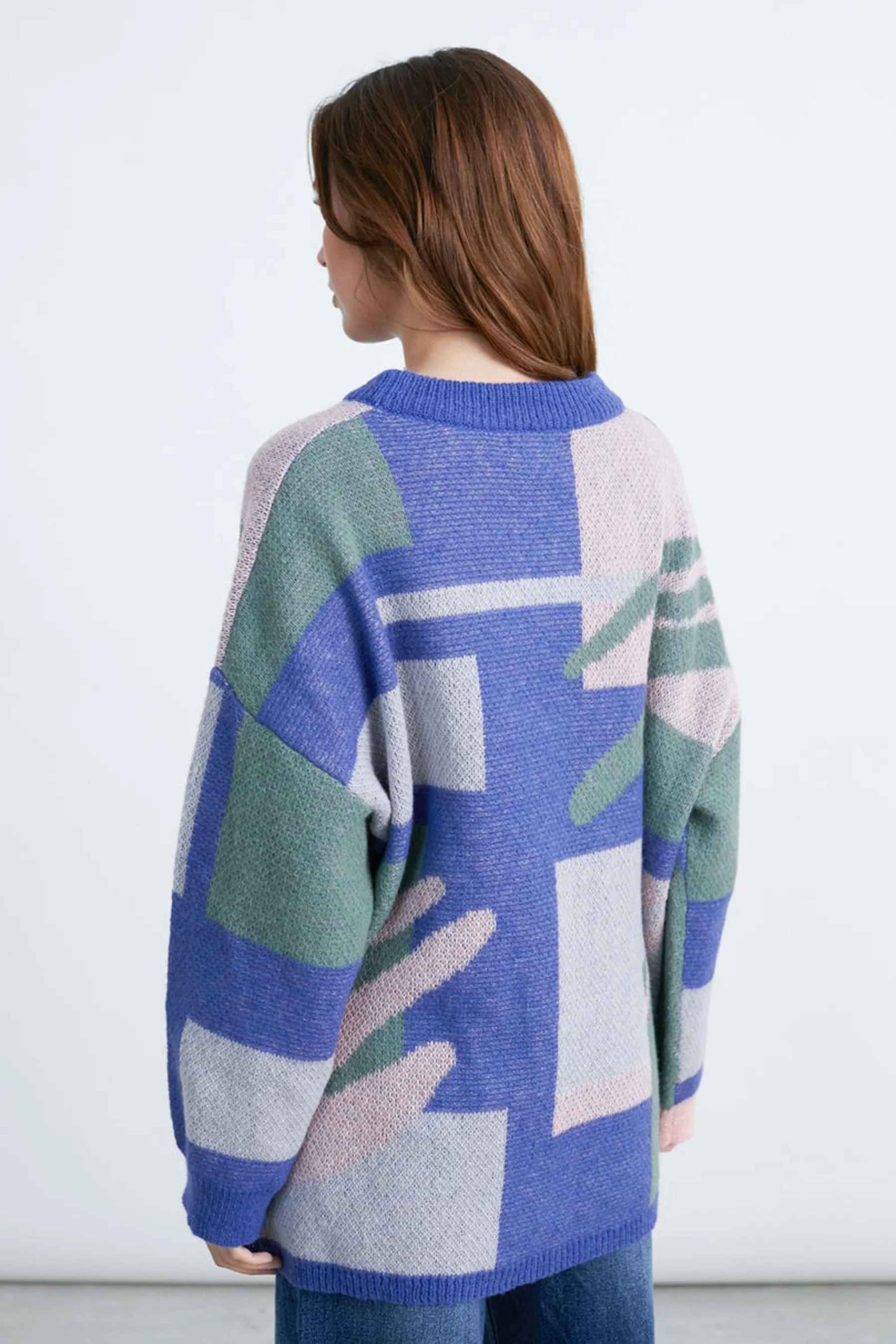 Pull met ronde hals - multicolor - Image 4