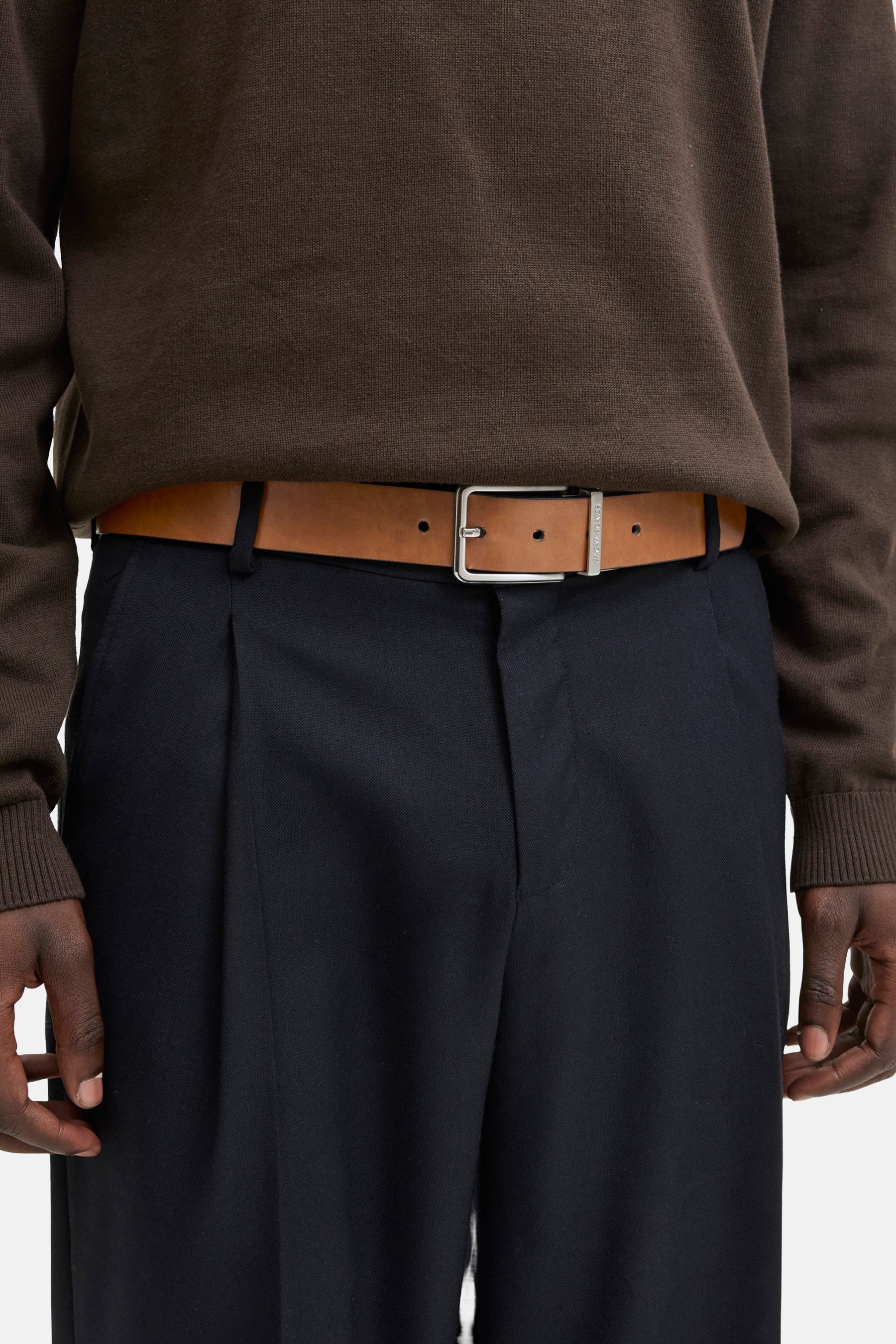 Riem bruin - ACCESSORIES BY JACK & JONES