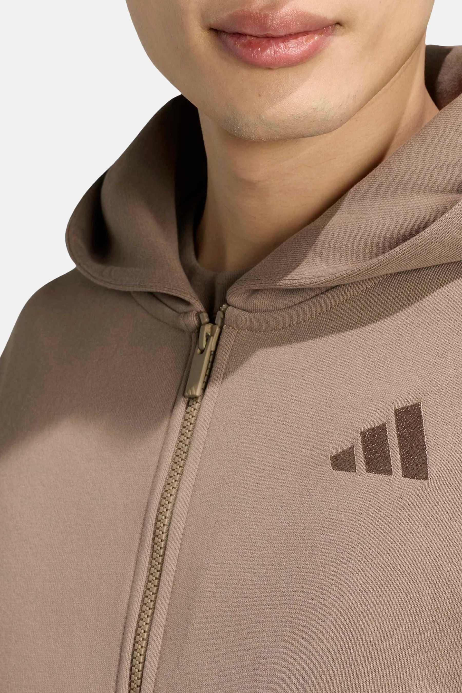 Sweater (gilet) bruin - ADIDAS - Image 4