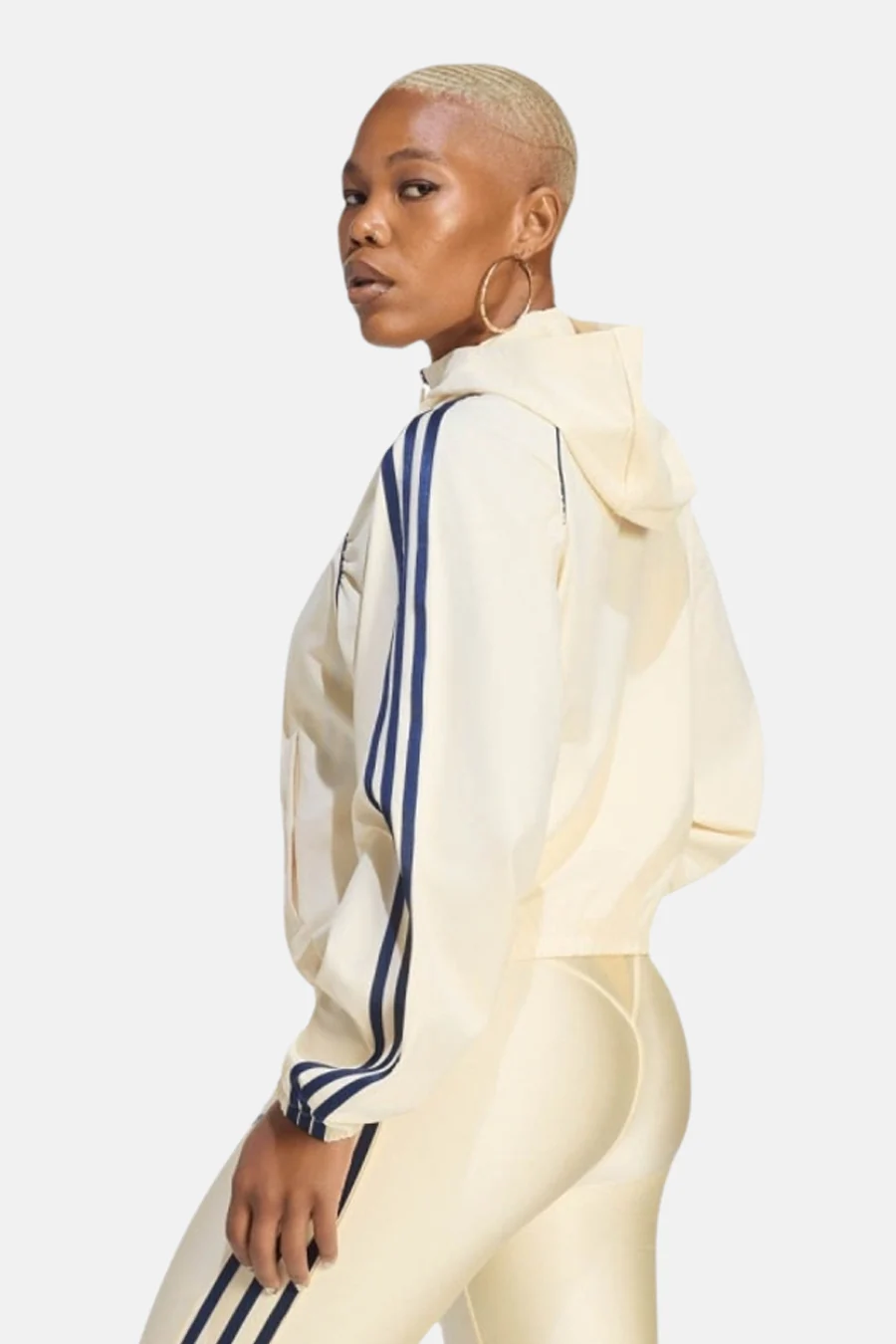 Sweater met kap - ecru - Image 2
