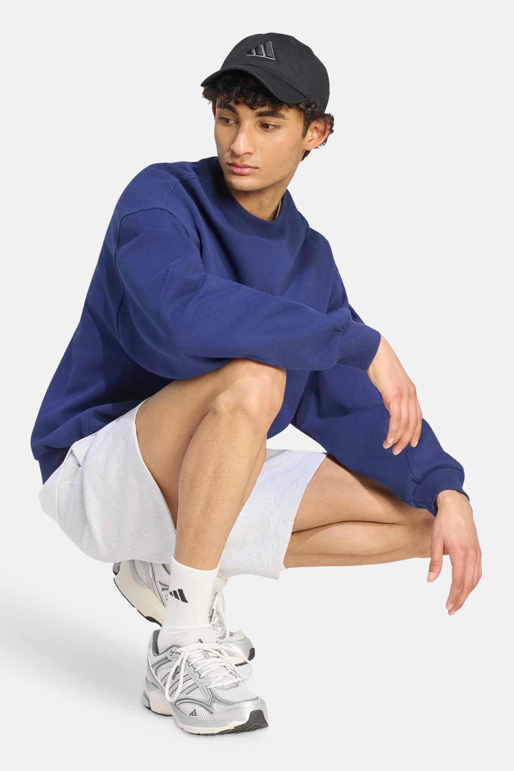 Sweater O-hals - blauw - Image 3