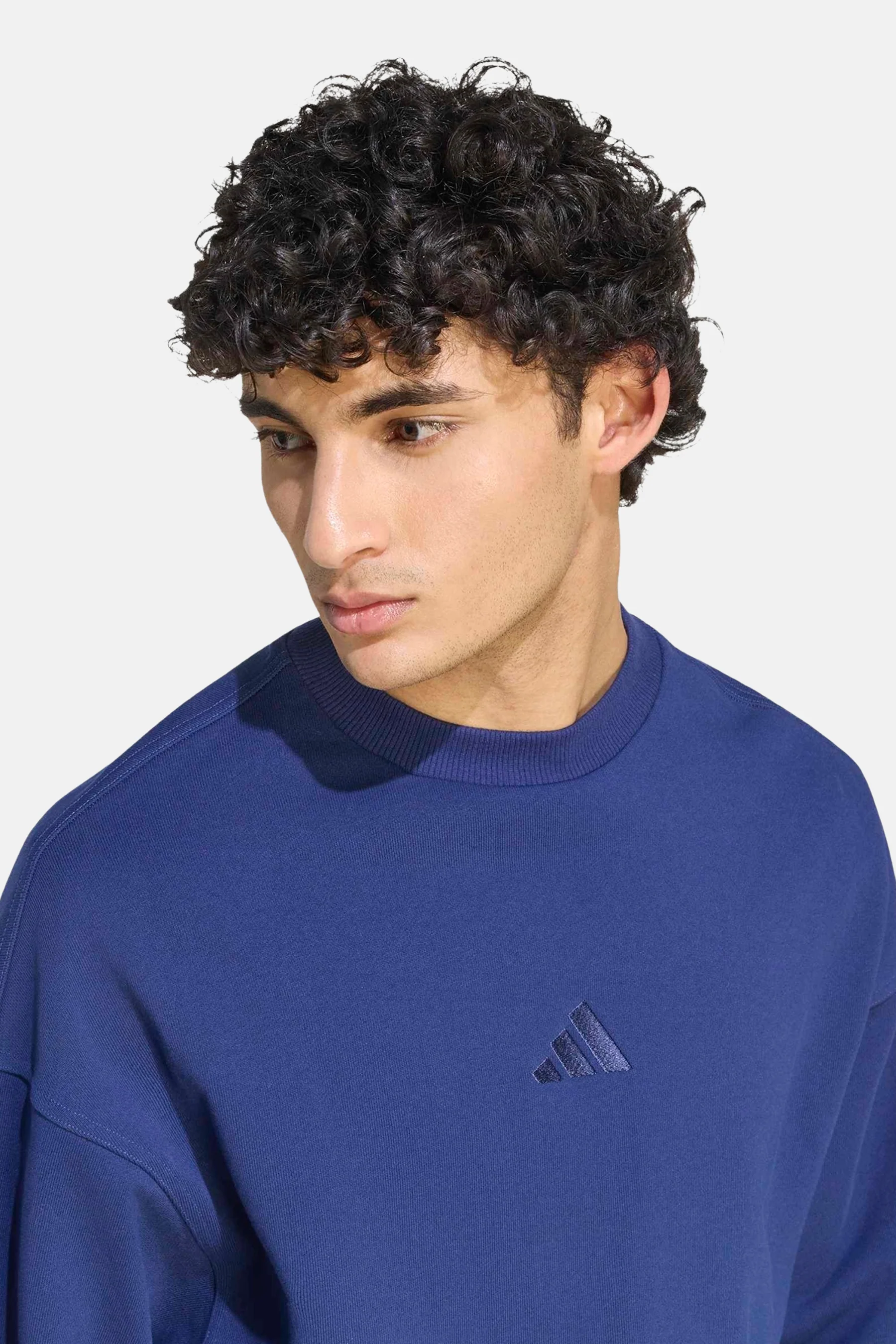 Sweater O-hals - blauw - Image 4