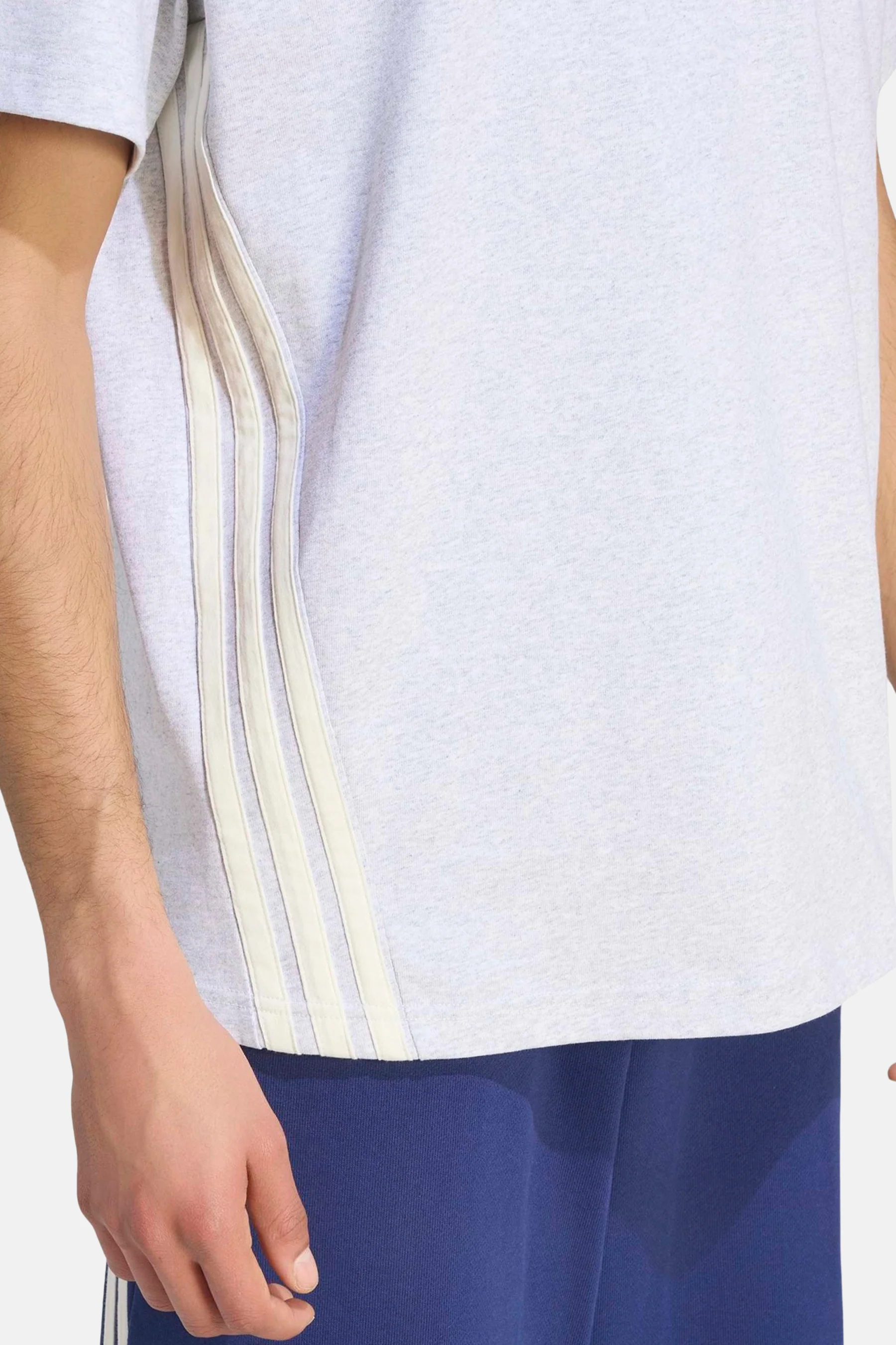 T-shirt (korte mouwen) grijs - ADIDAS - Image 5