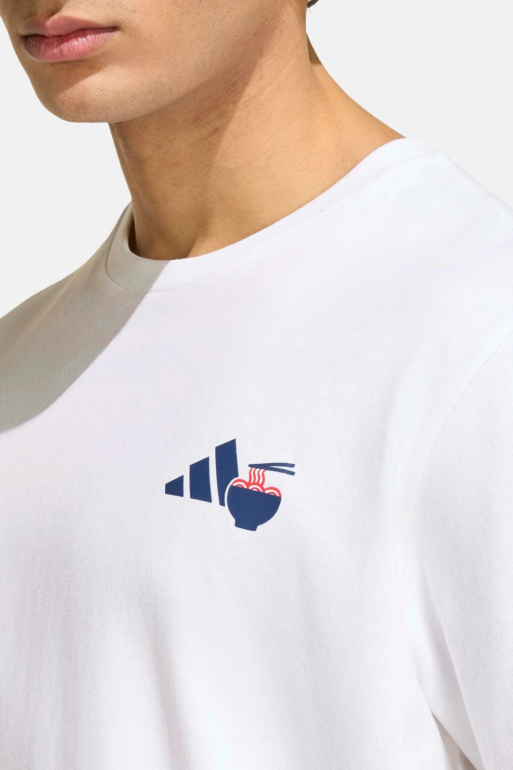 T-shirt (korte mouwen) wit - ADIDAS - Image 4