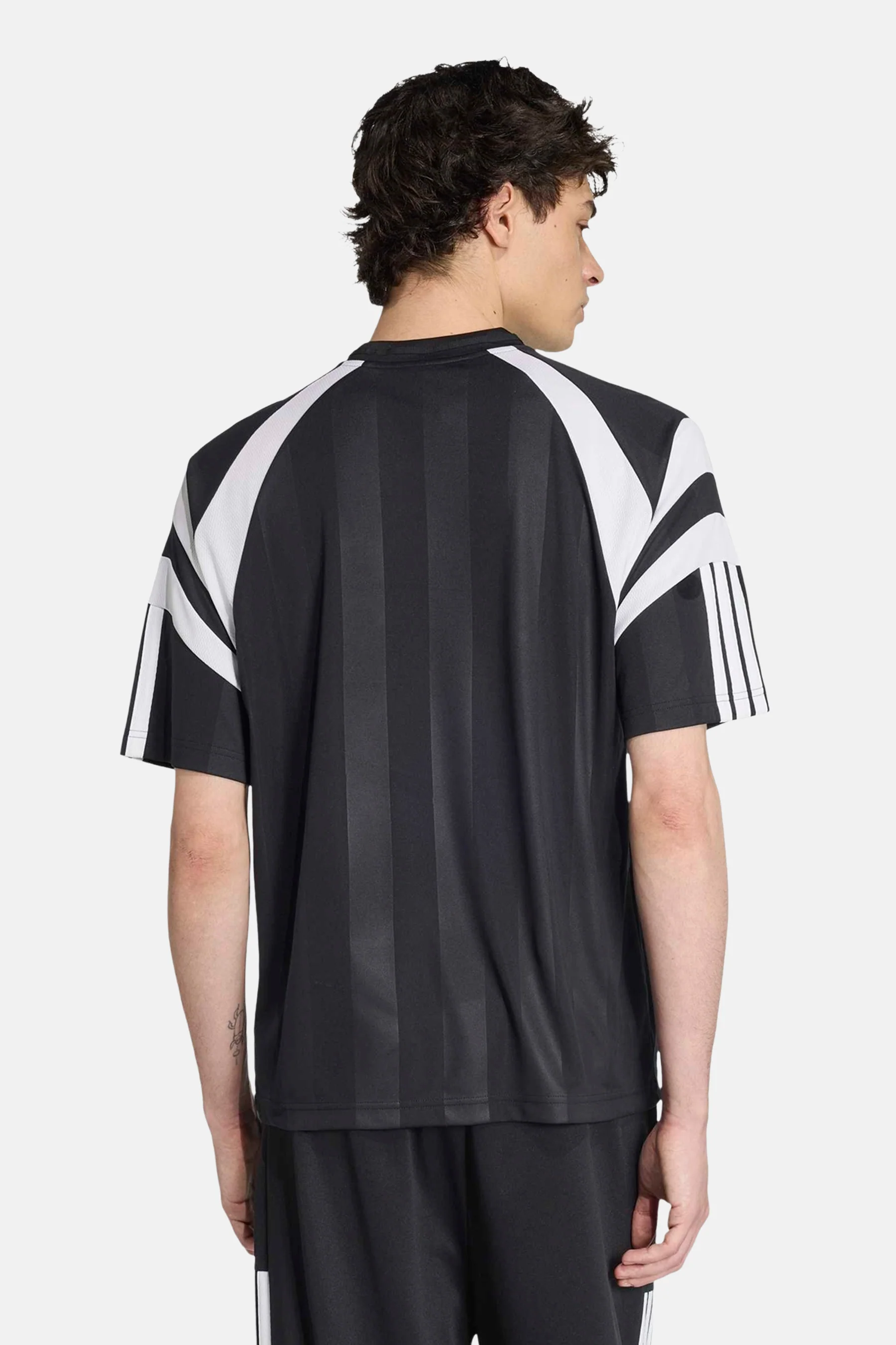 T-shirt (korte mouwen) zwart - ADIDAS - Image 3