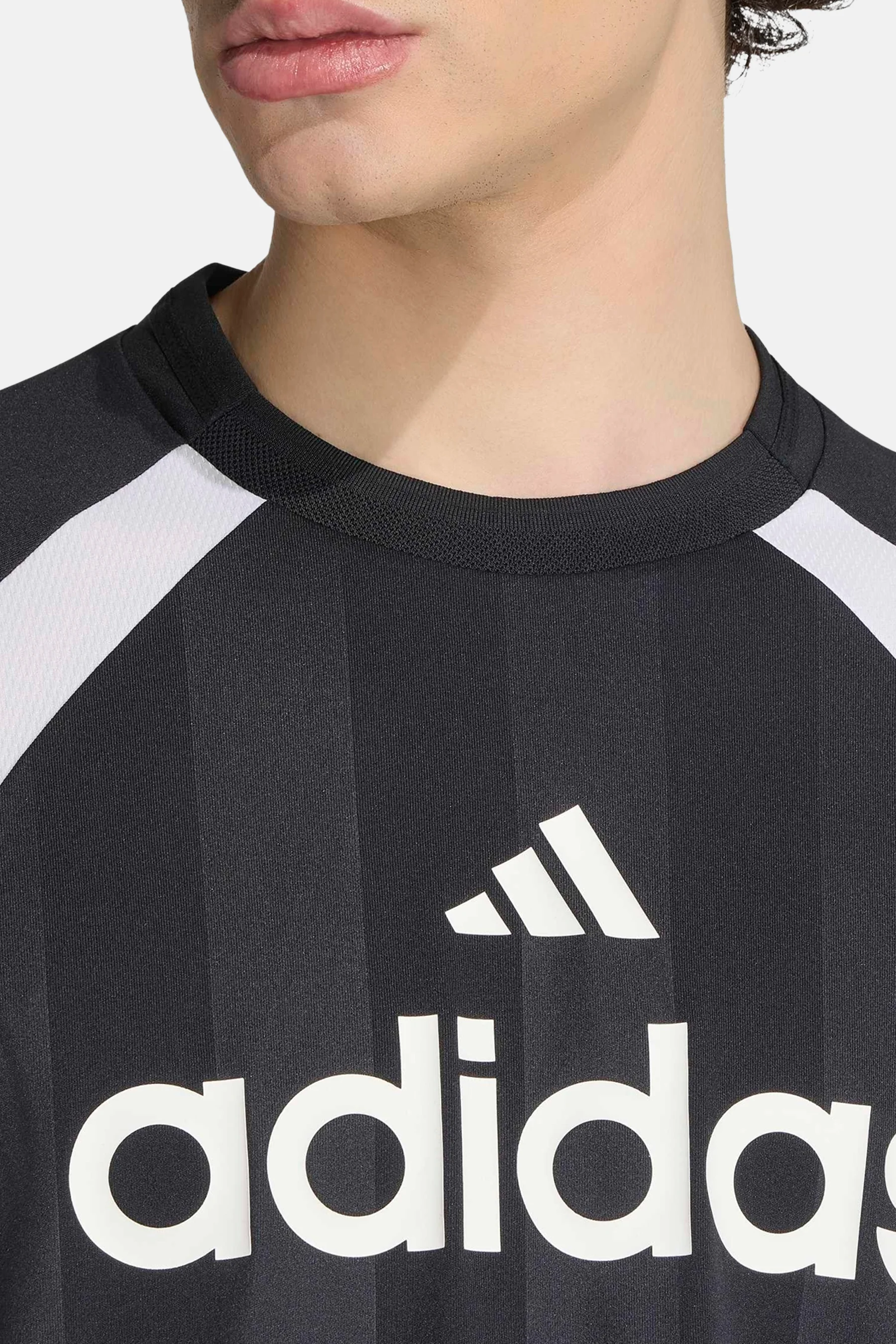 T-shirt (korte mouwen) zwart - ADIDAS - Image 4