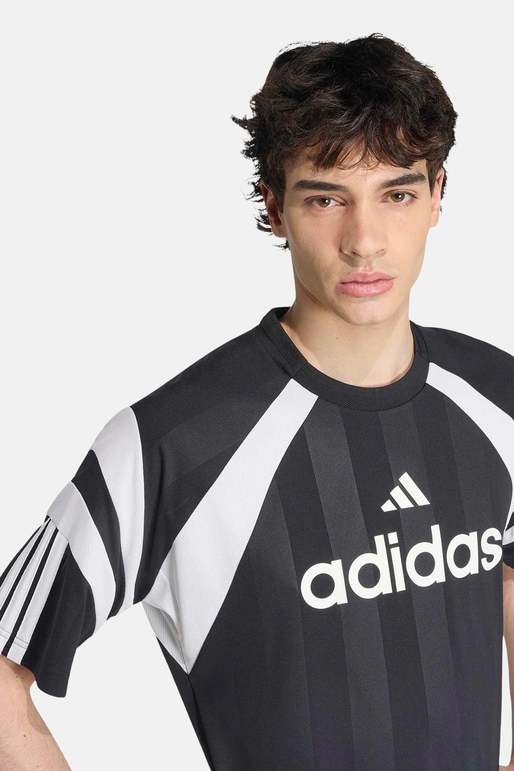 T-shirt (korte mouwen) zwart - ADIDAS - Image 5
