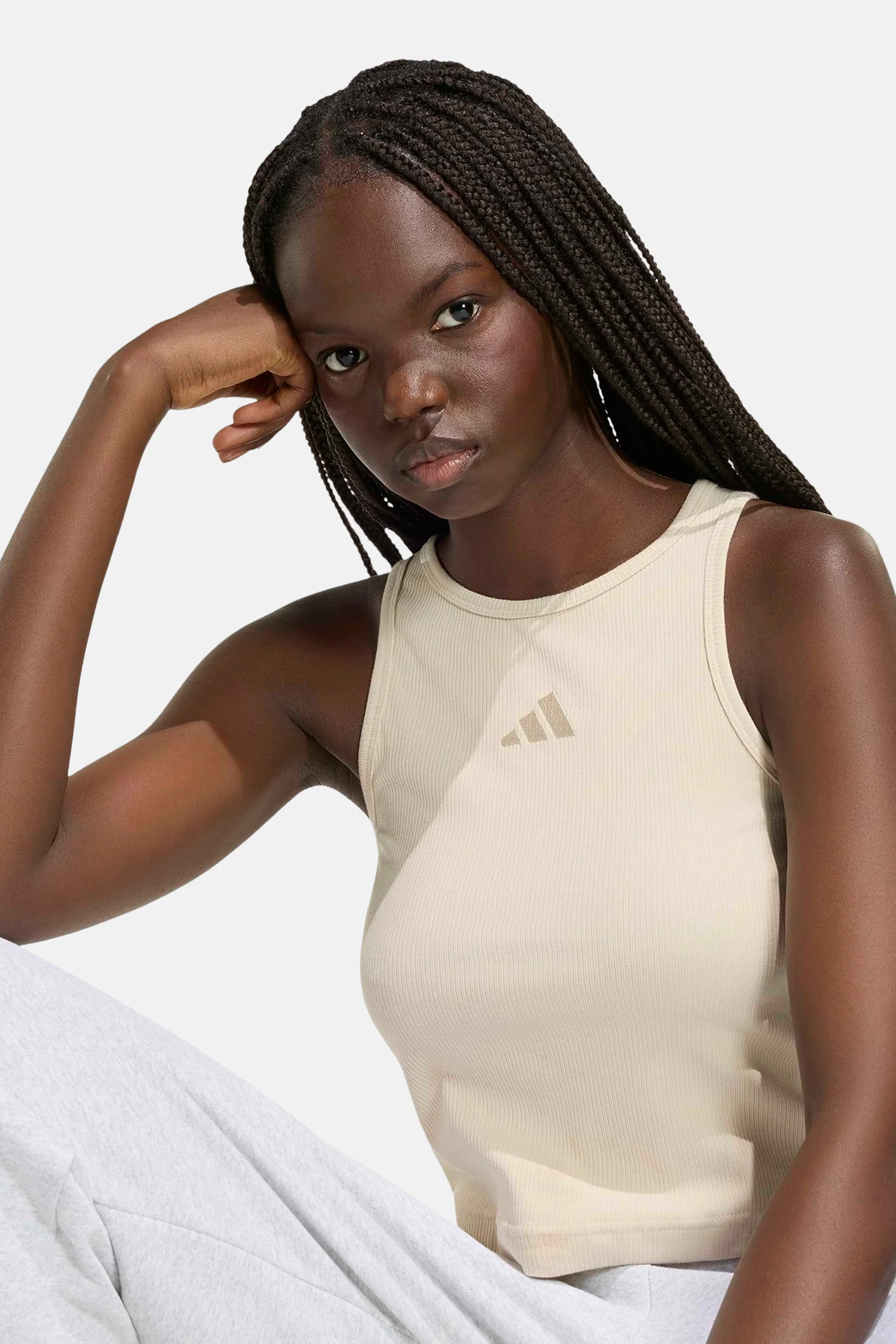 Top (zonder mouwen) beige - ADIDAS - Image 5