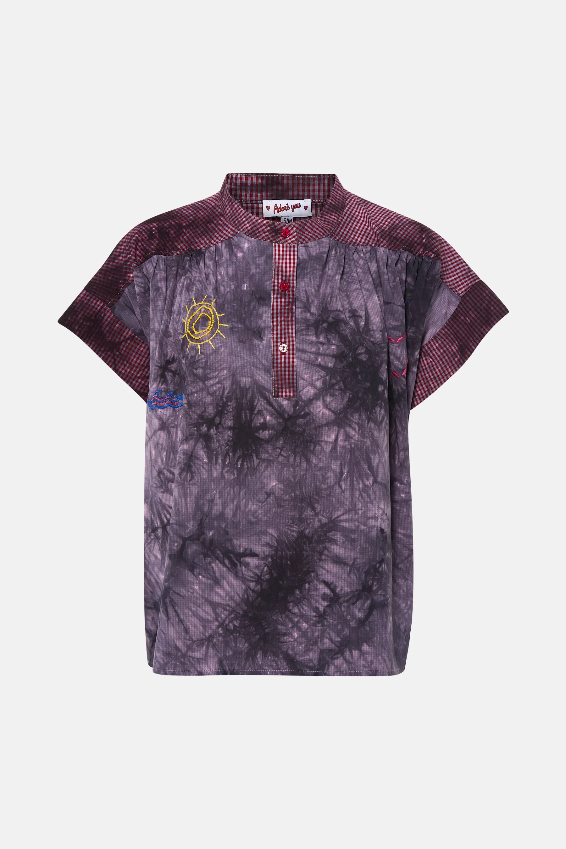 Blouse met korte mouwen - Multicolor - Image 4