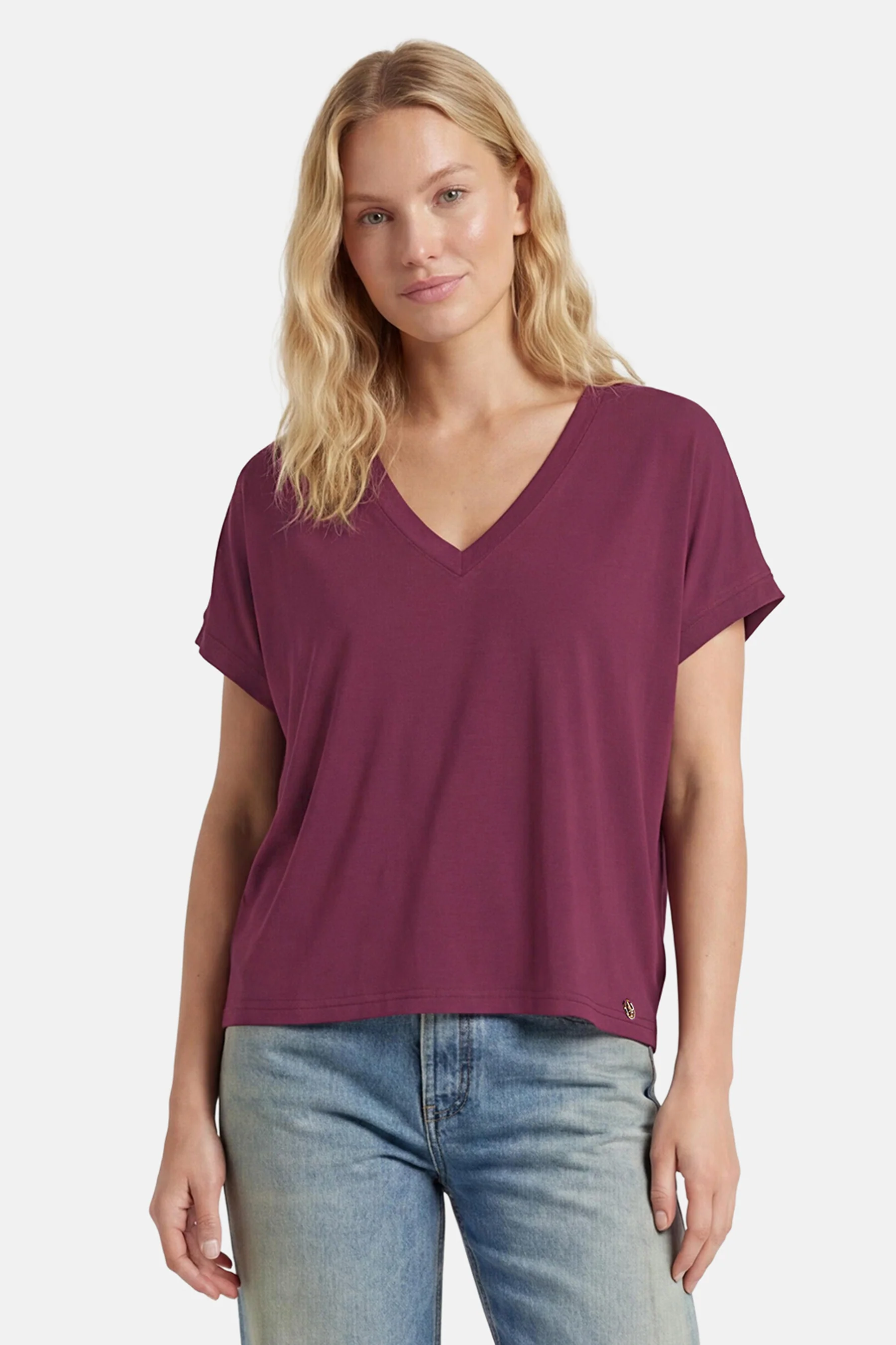 T-shirt - paars