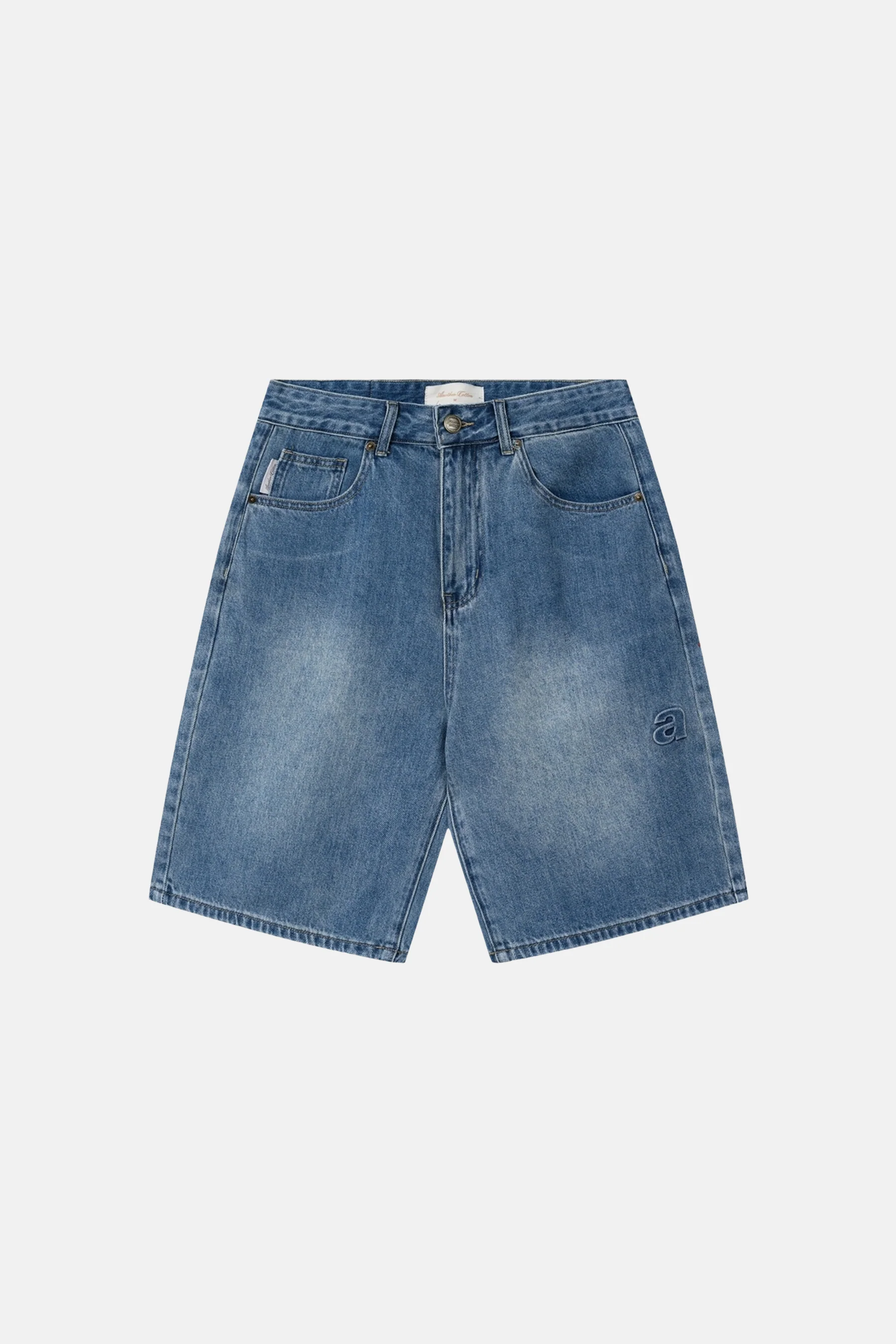 Short - light blue denim - Image 5