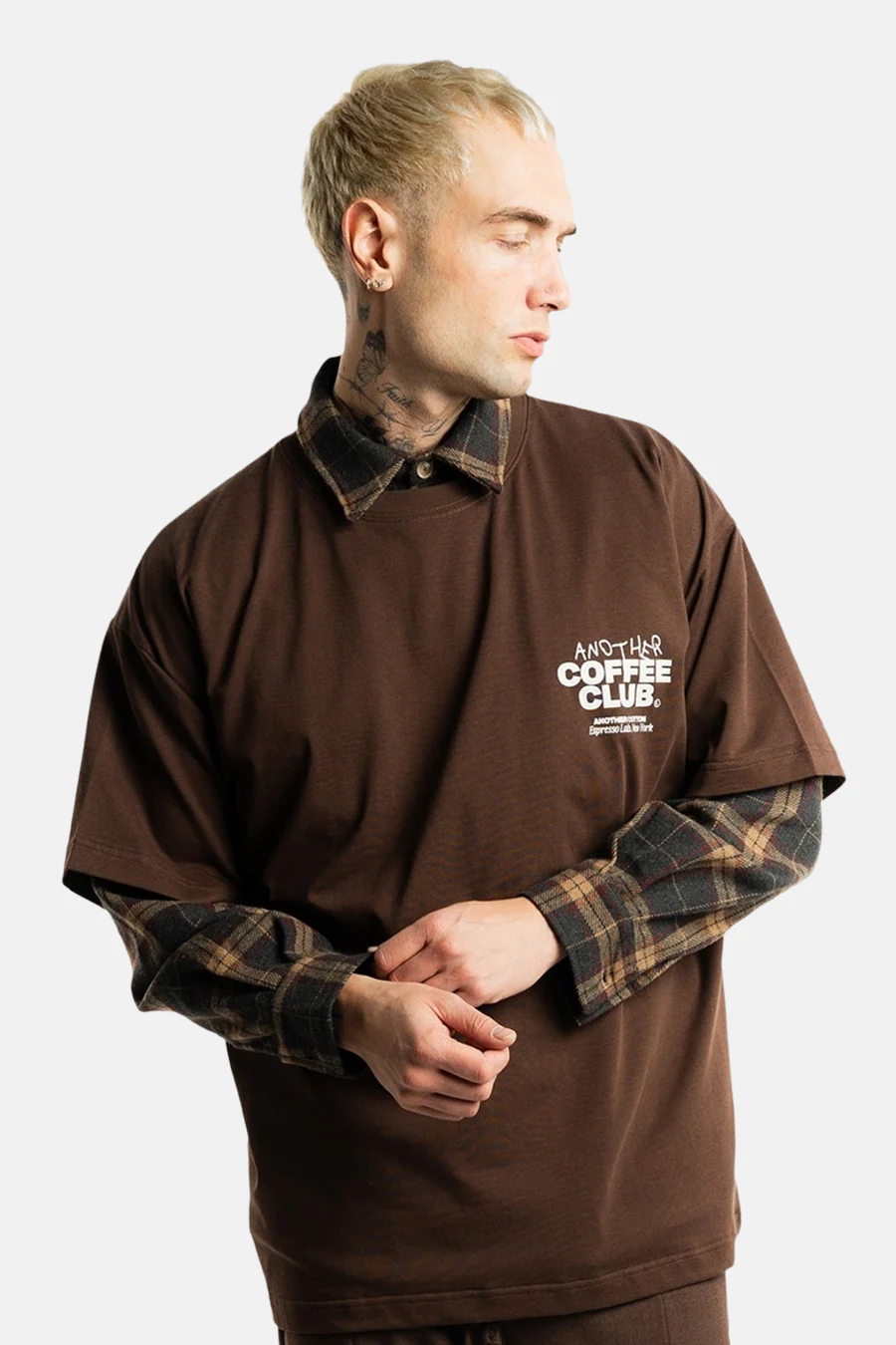 T-shirt met korte mouwen - bruin - Image 2