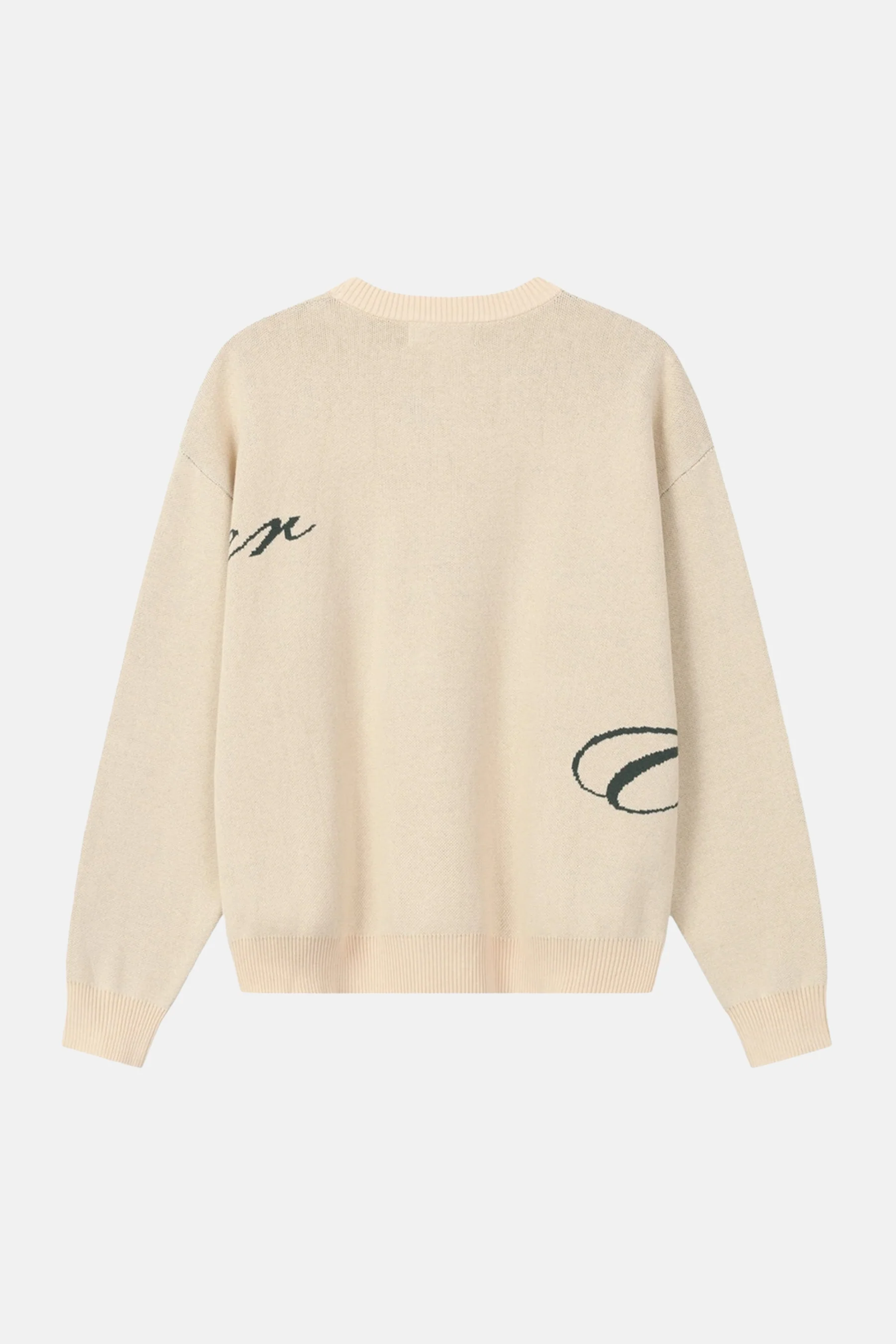 Pull met ronde hals - beige - Image 4