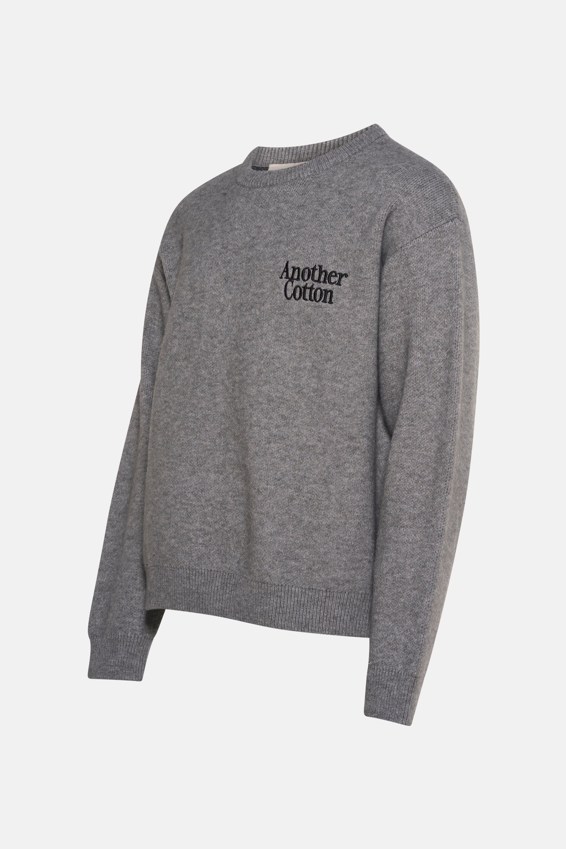 Pull met ronde hals - grijs - Image 2