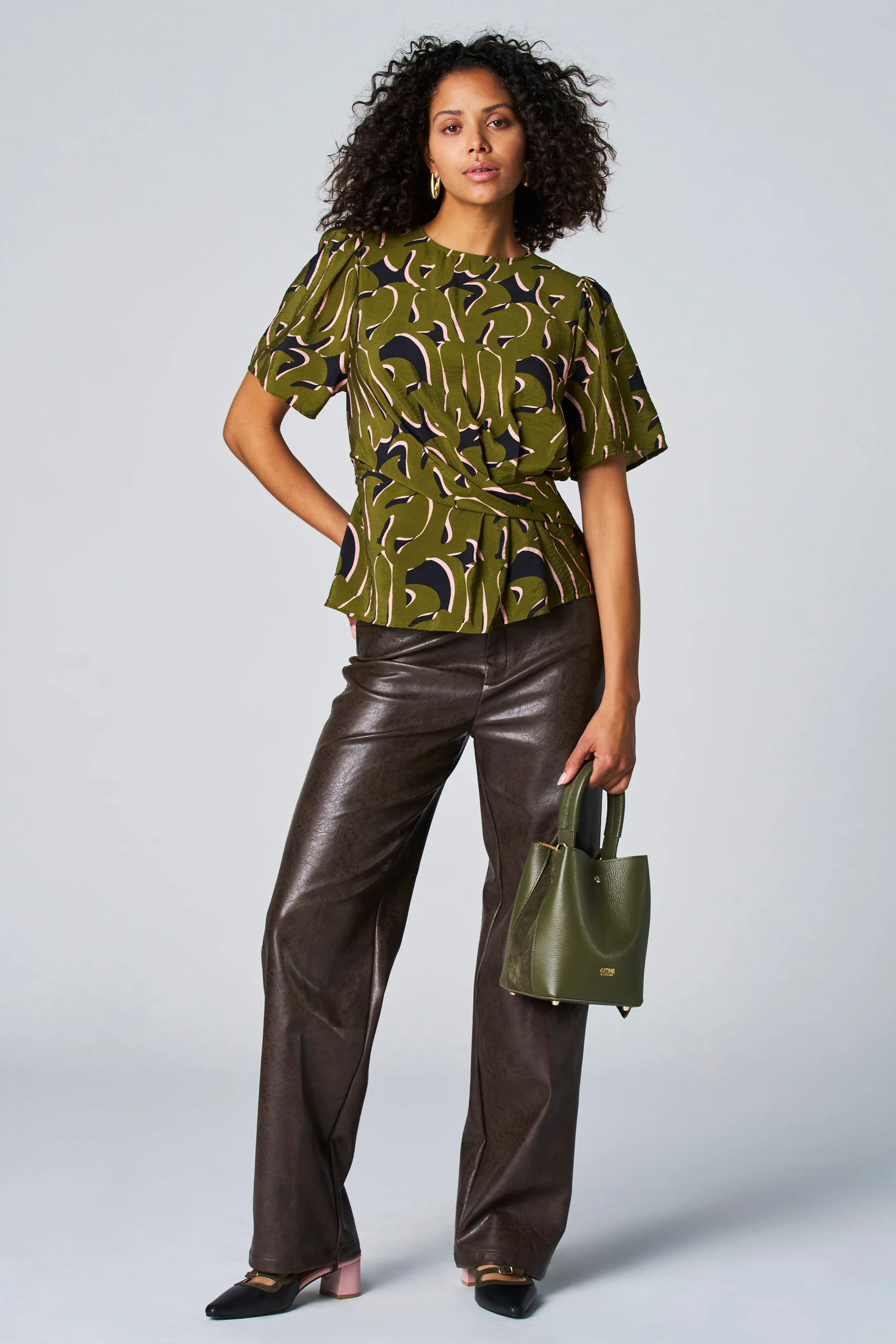 Blouse - groen - Image 2