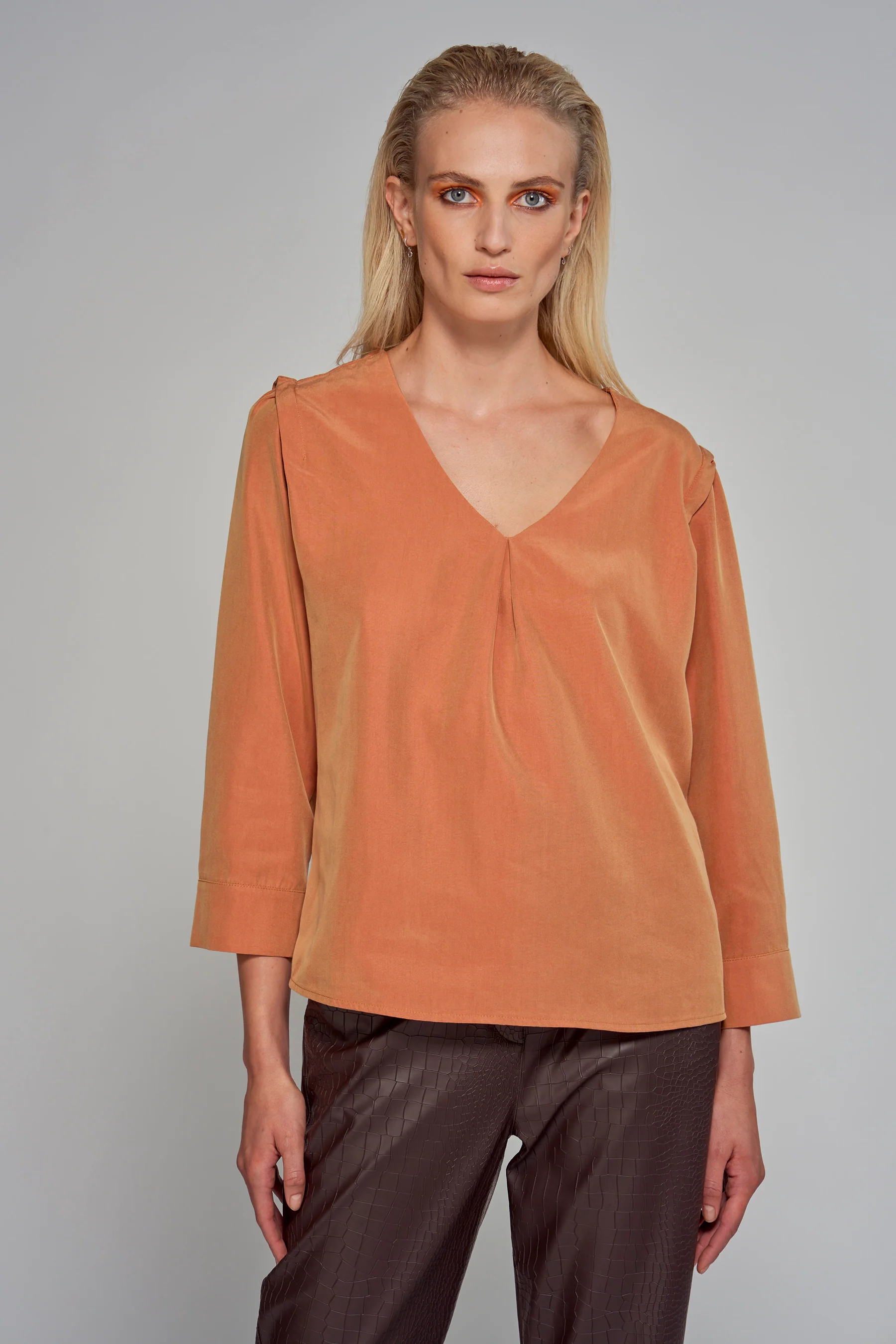 Blouse - oranje
