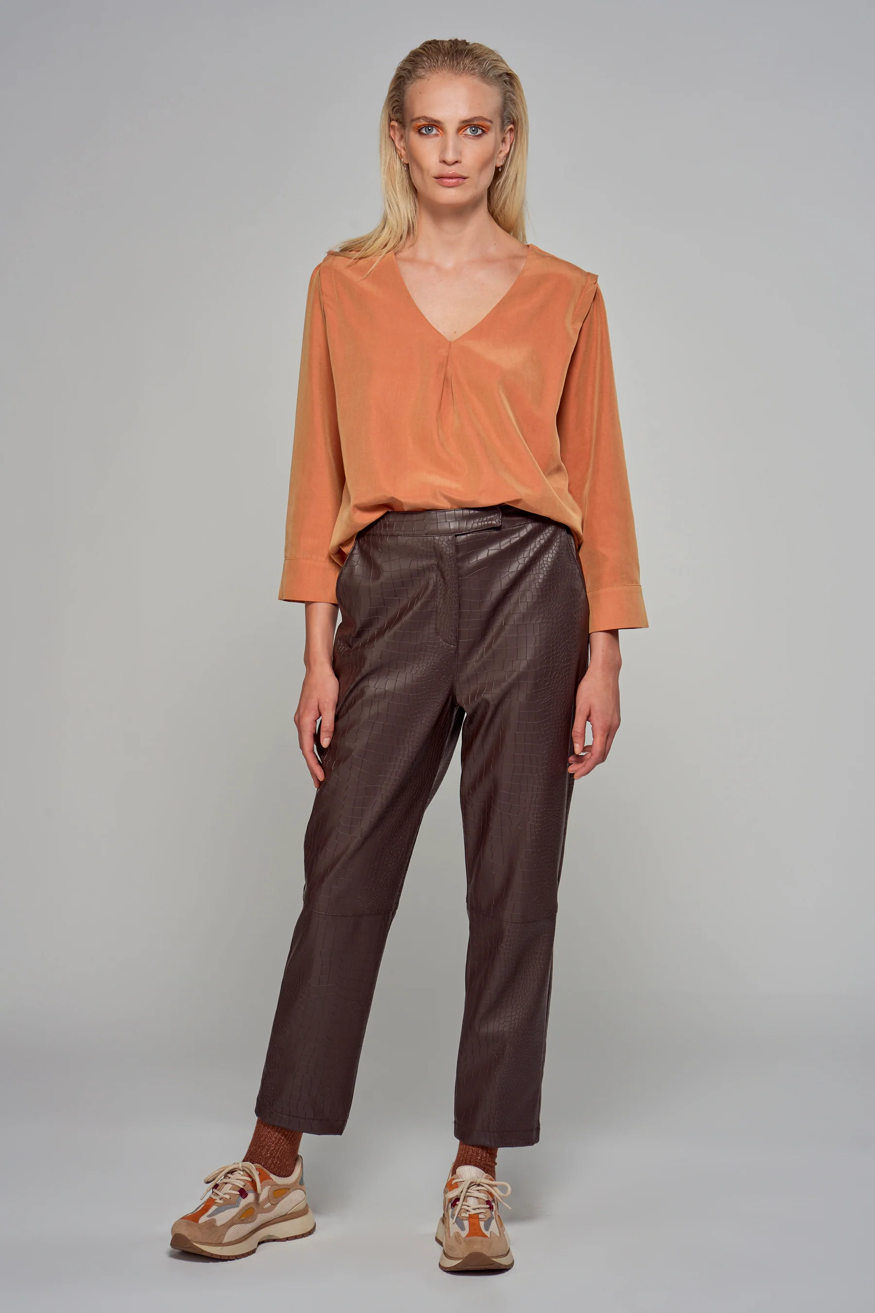 Blouse - oranje - Image 2