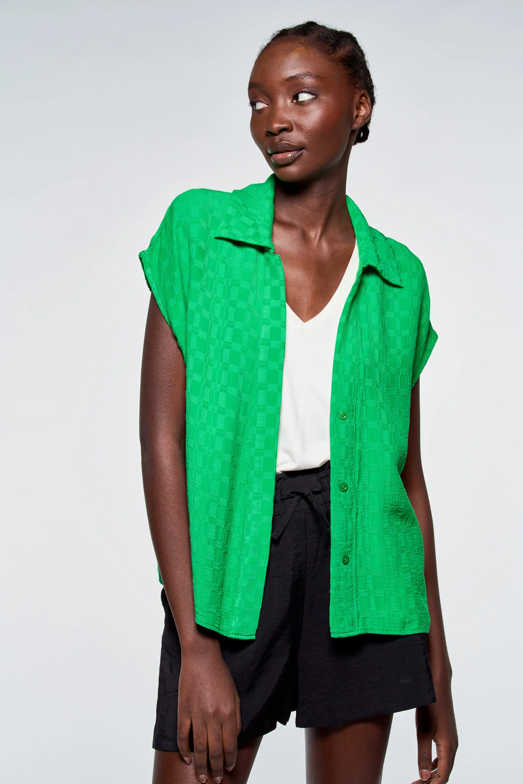 Blouse - groen - Image 3