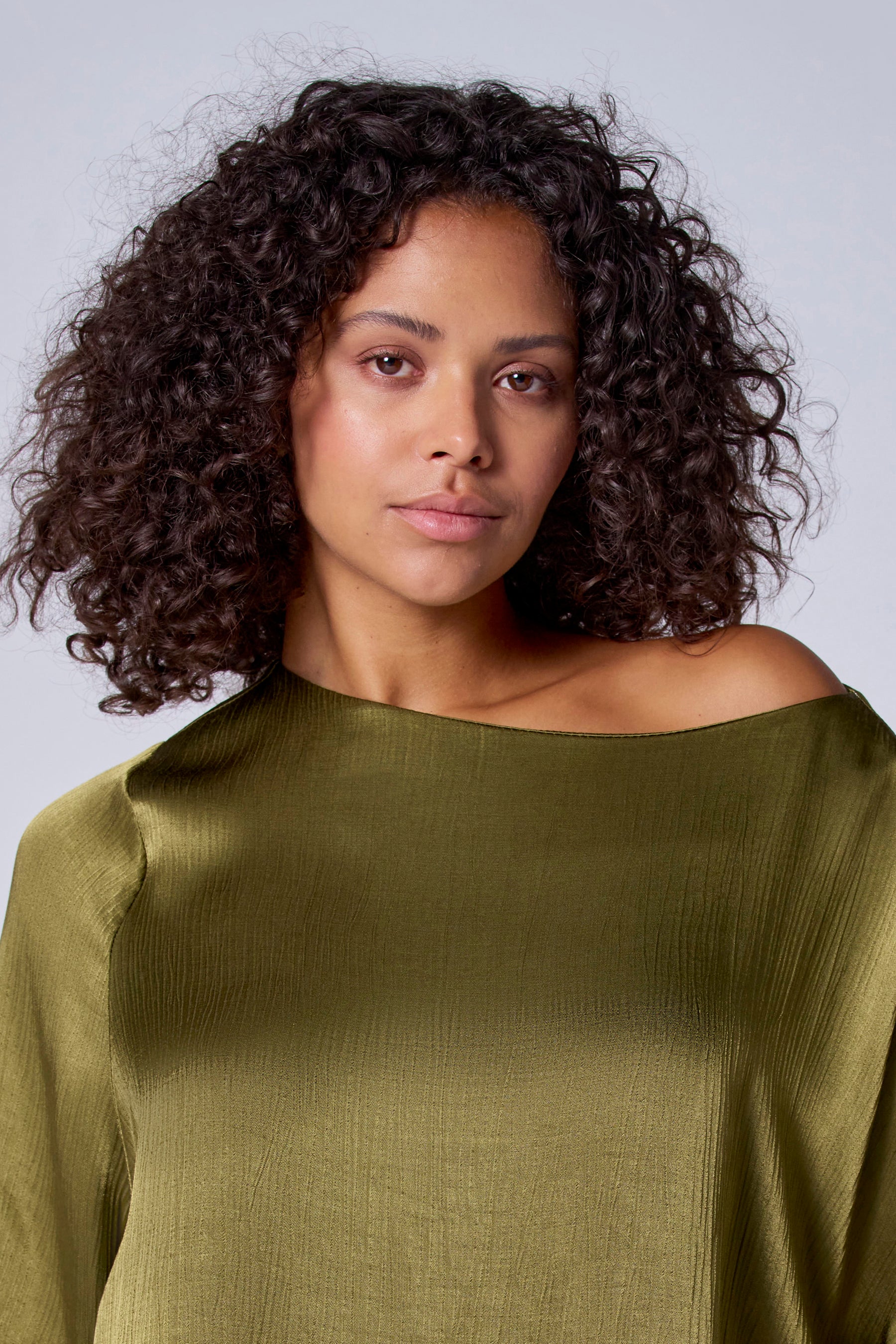 Blouse met korte mouwen - groen - Image 4