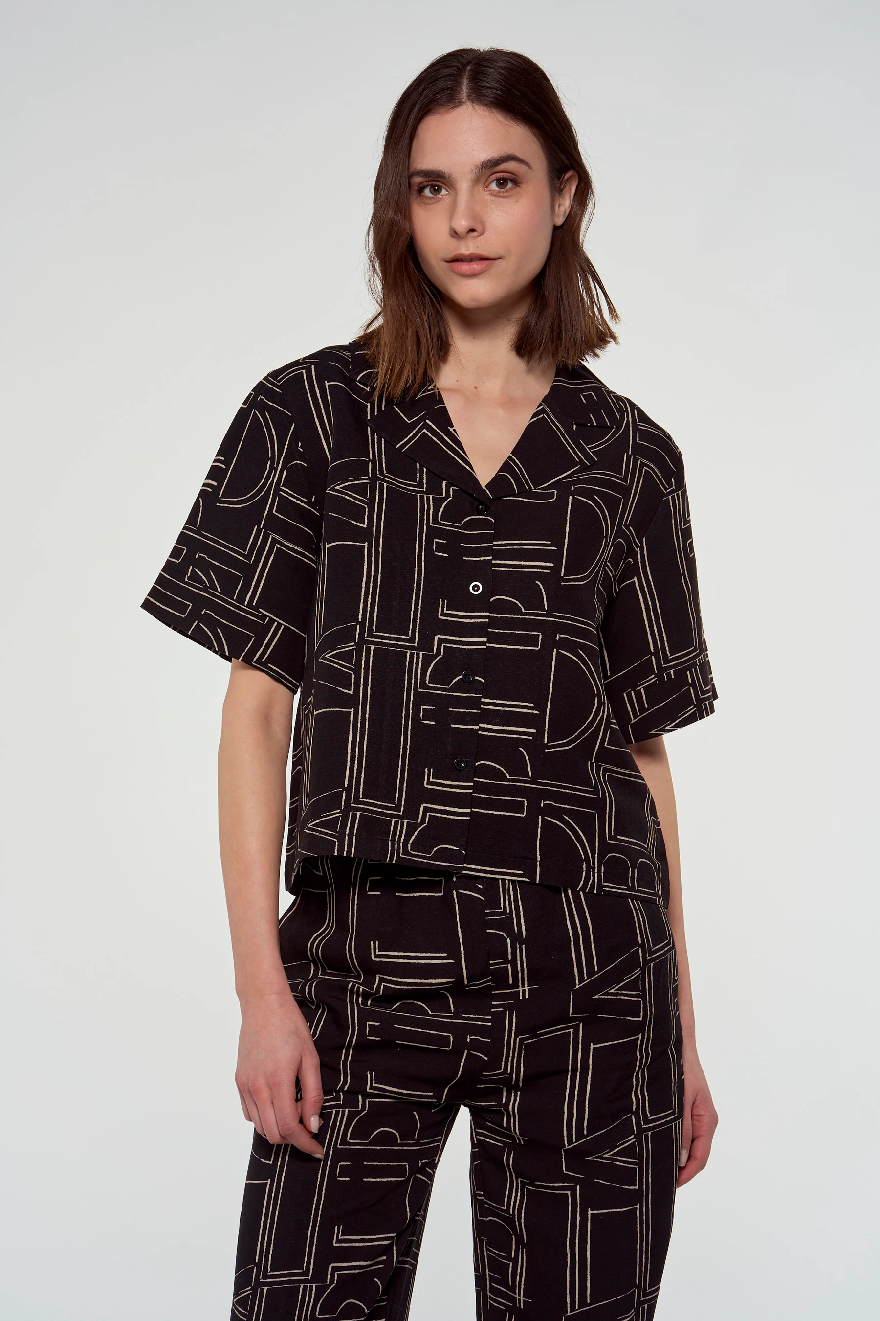 Blouse - zwart