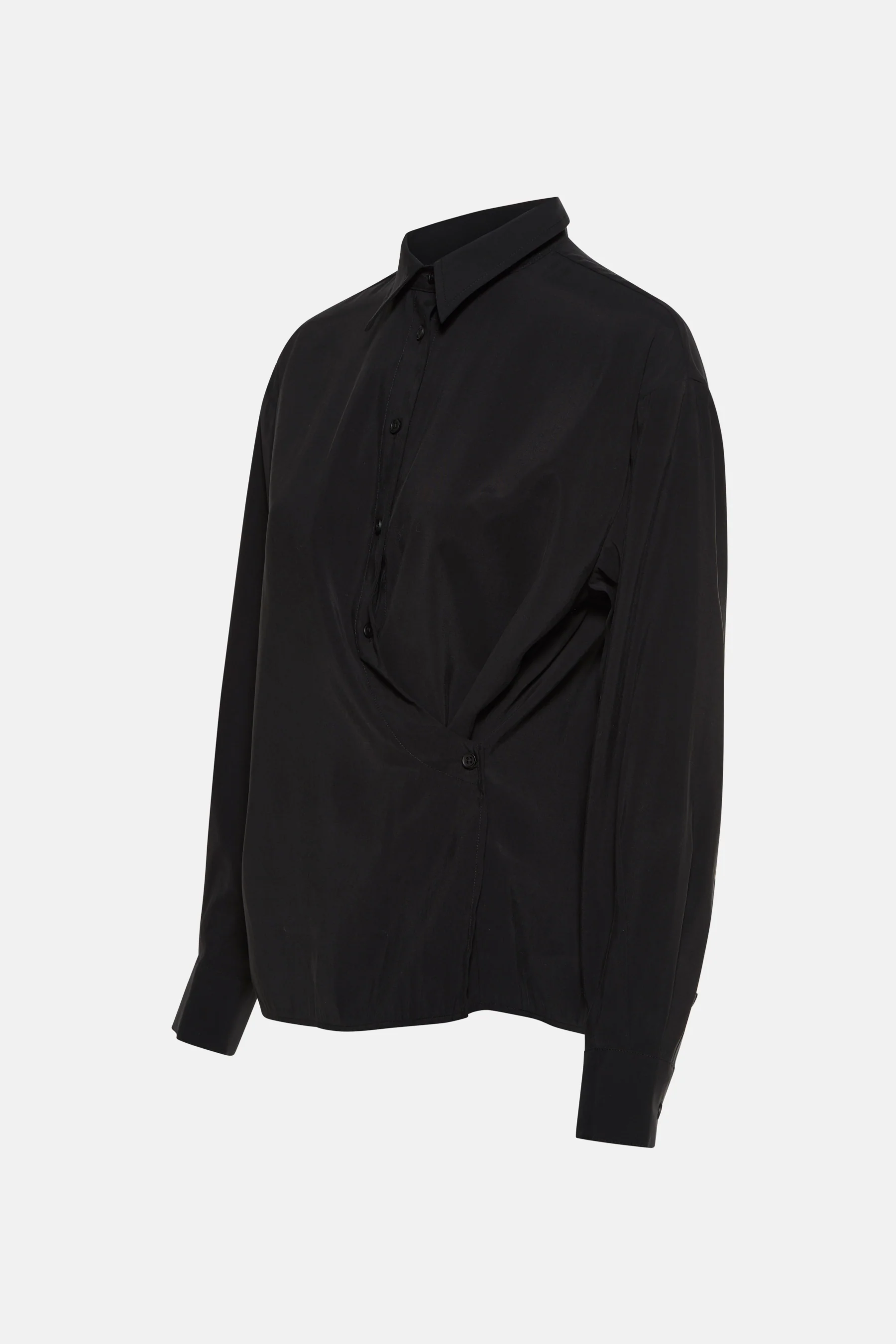 Blouse met lange mouwen - Zwart - Image 6