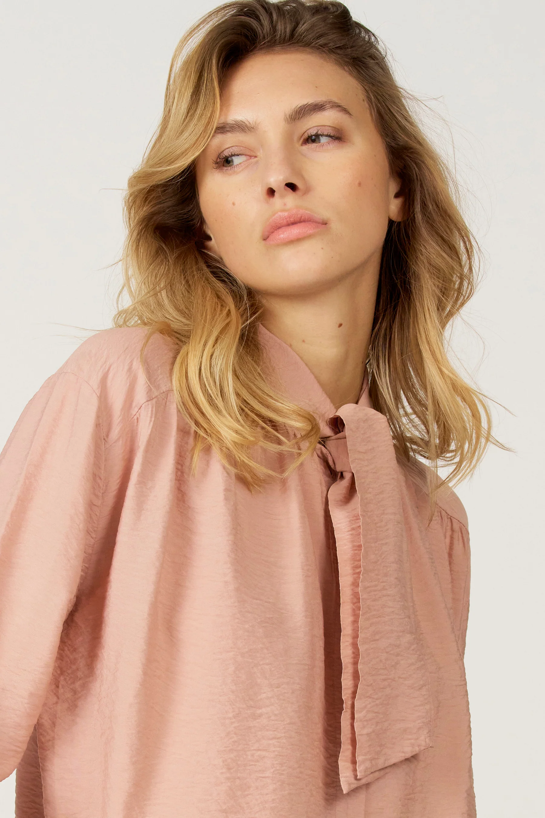 Blouse met lange mouwen - roze - Image 5