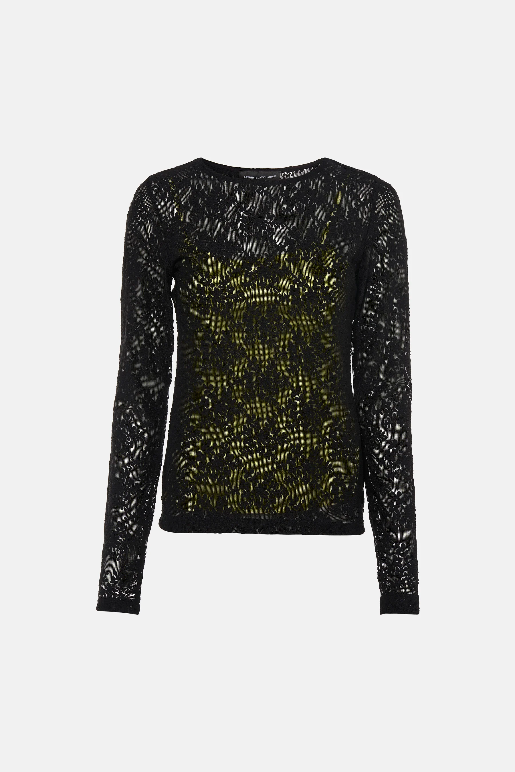 Blouse met lange mouwen - zwart