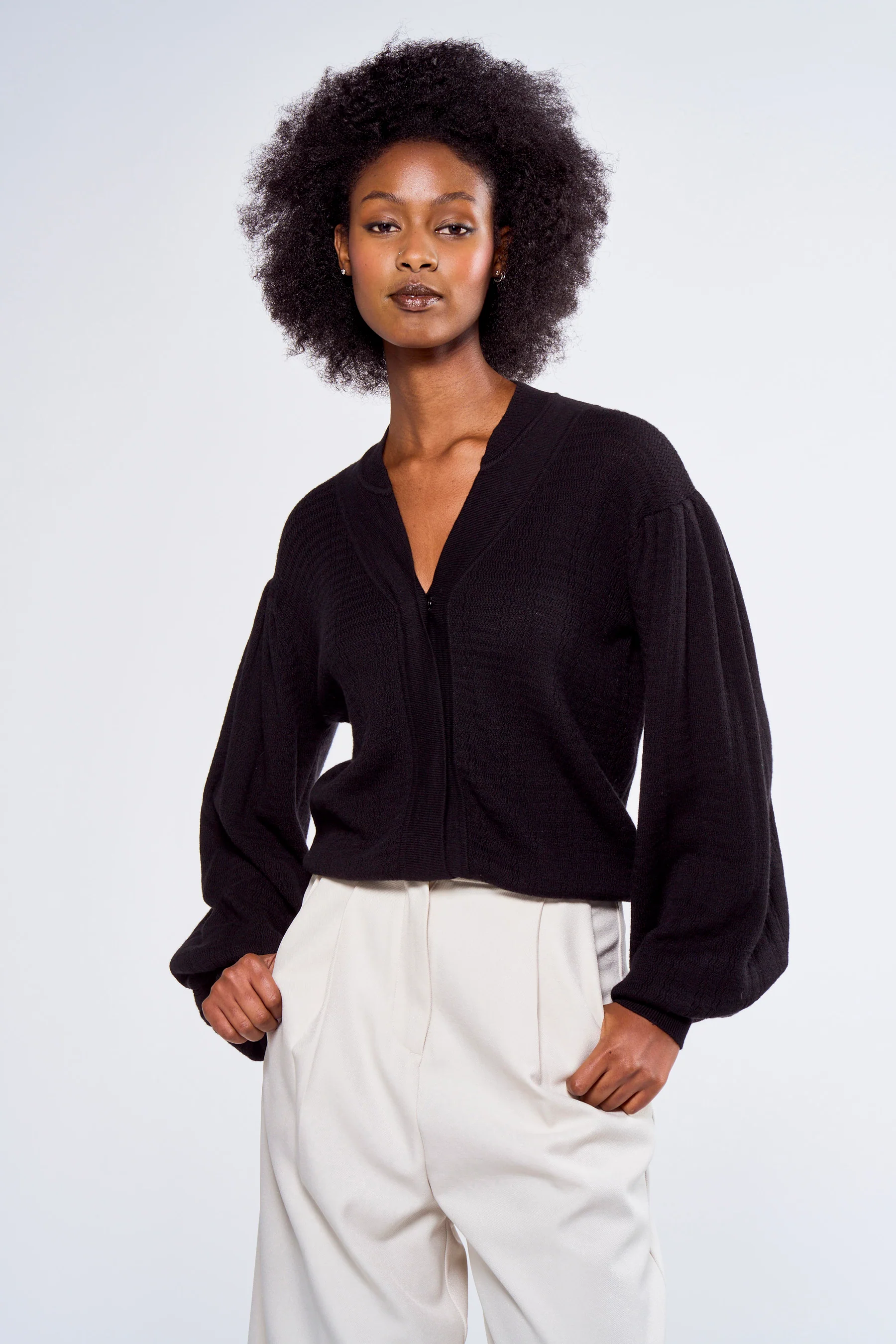 Gilet - zwart