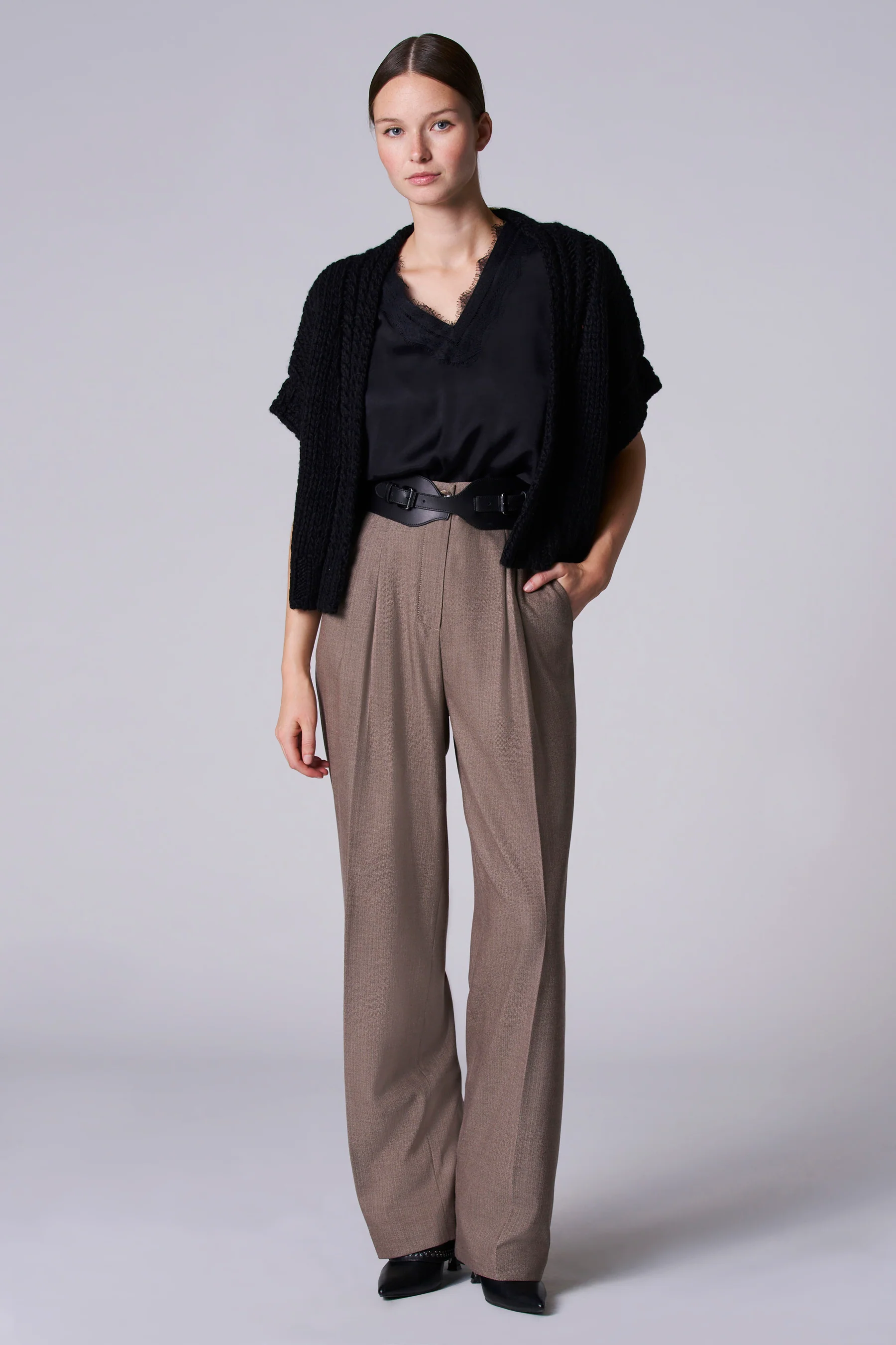 Gilet black denim - Astrid Black Label - Image 2