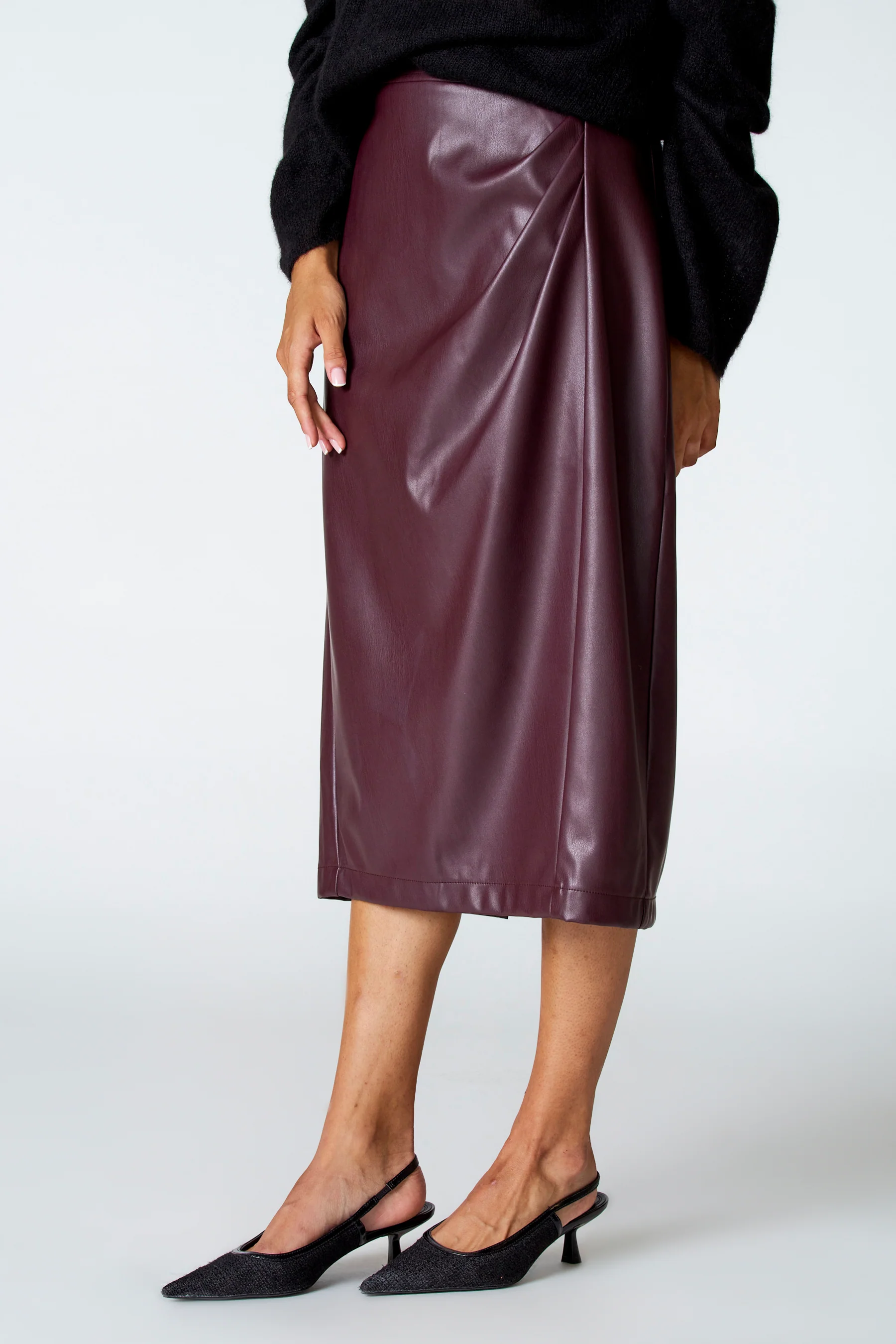 Rok - bordeaux - Image 3