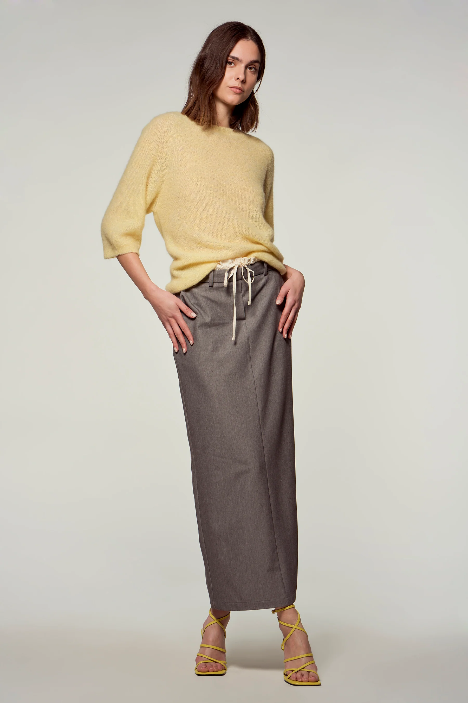 Lange rok - grijs - Image 2