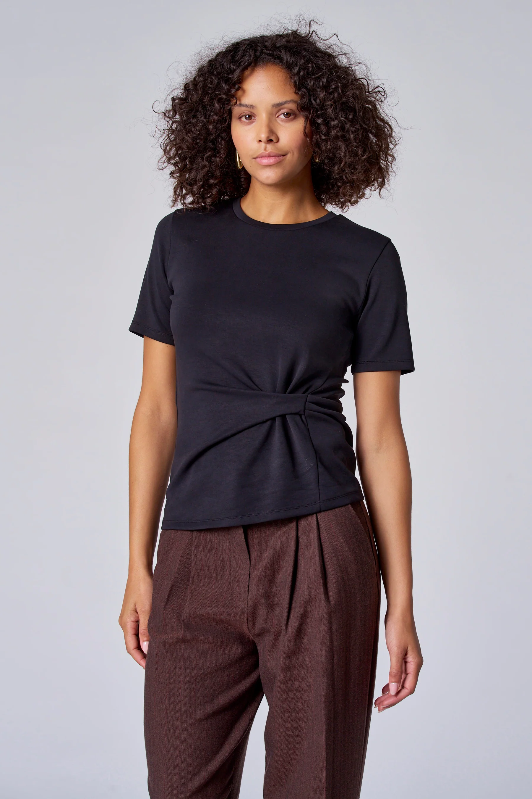 T-shirt met korte mouwen - Zwart