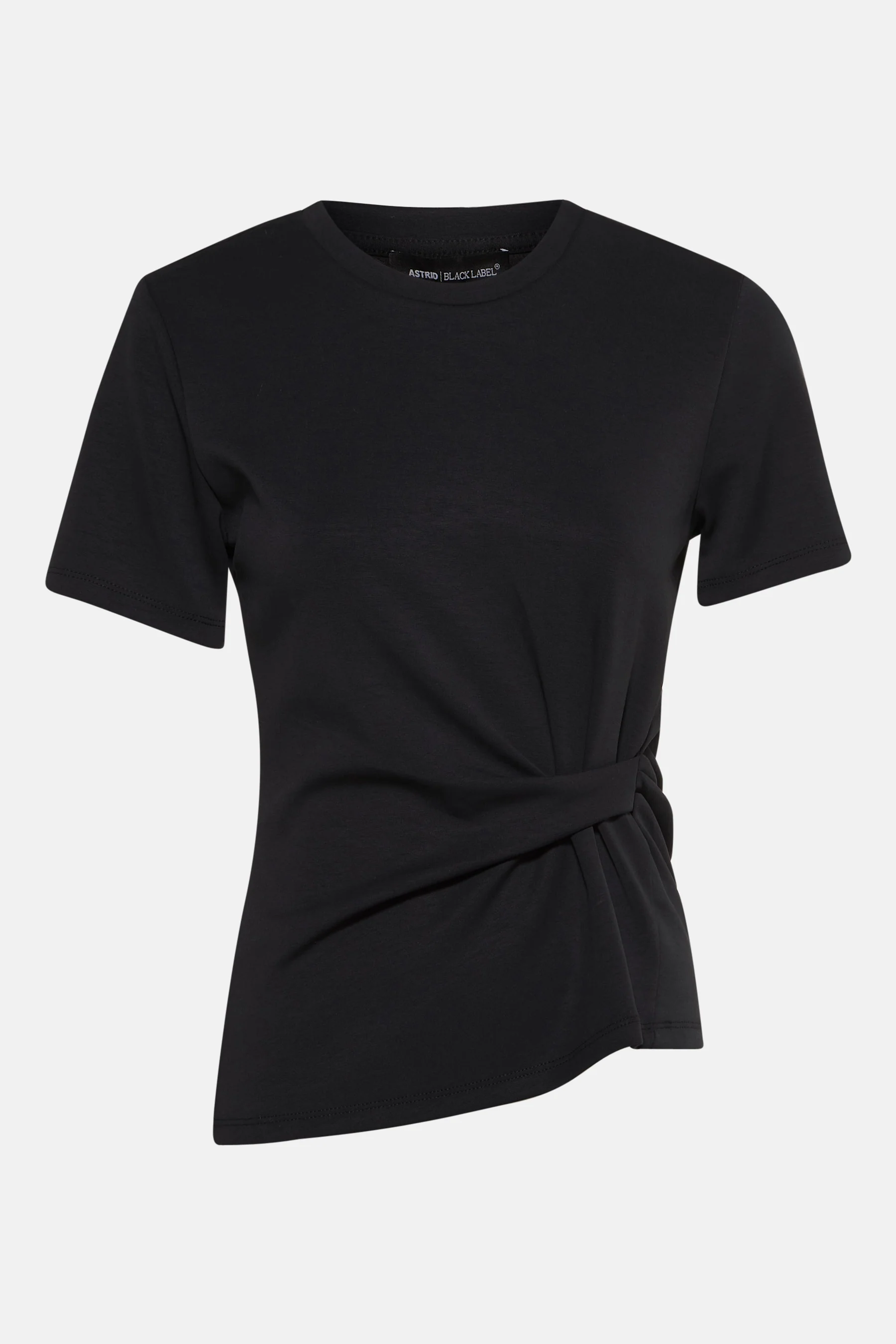 T-shirt met korte mouwen - Zwart - Image 4
