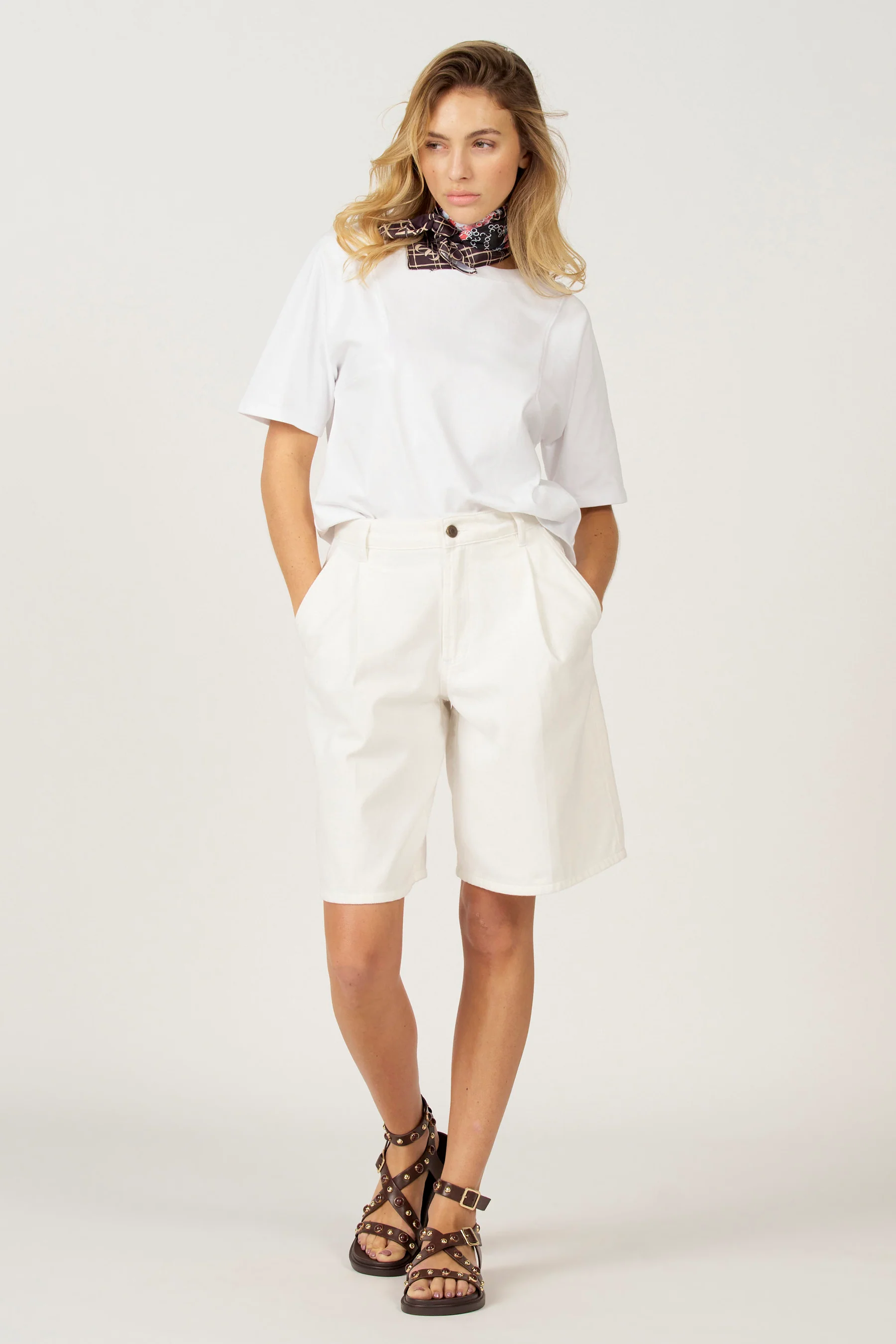 T-shirt met korte mouwen - wit - Image 2