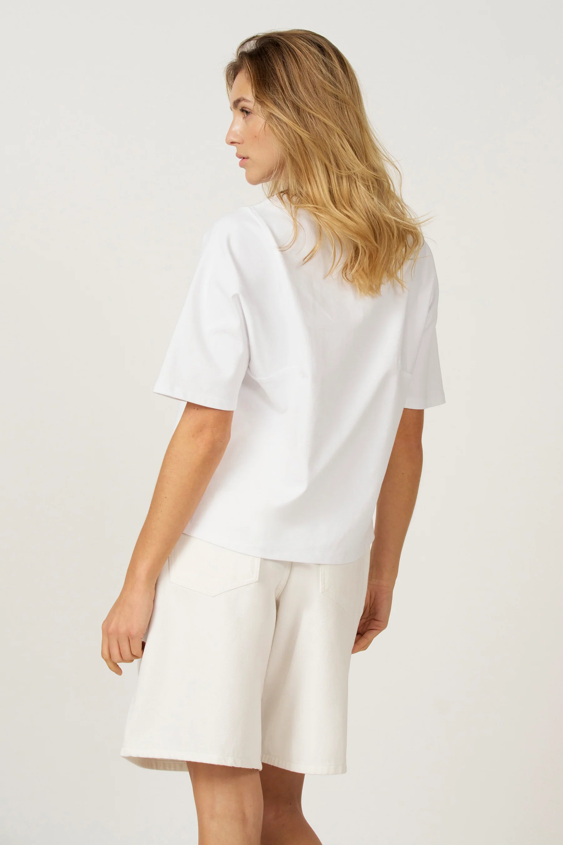 T-shirt met korte mouwen - wit - Image 3