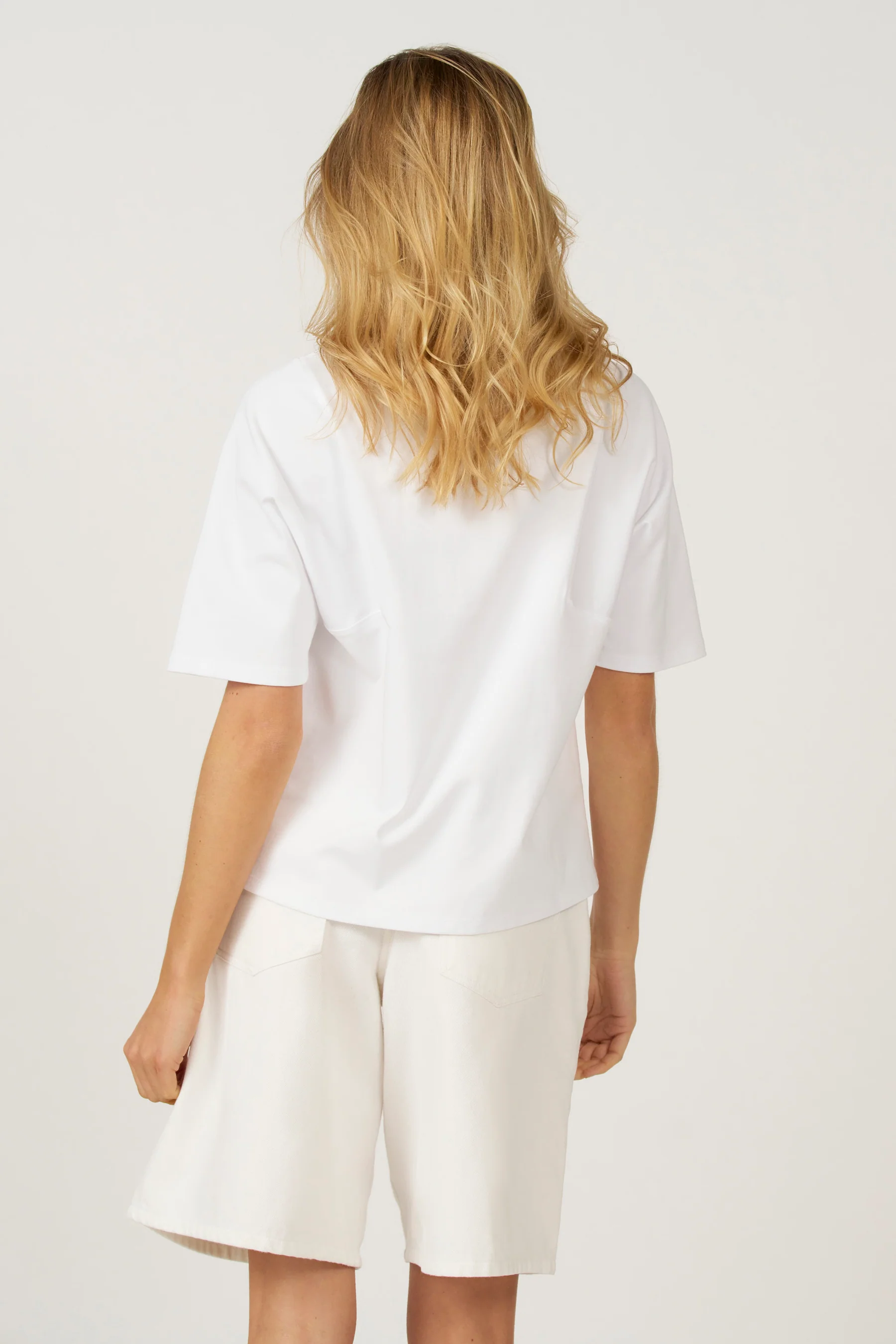 T-shirt met korte mouwen - wit - Image 4