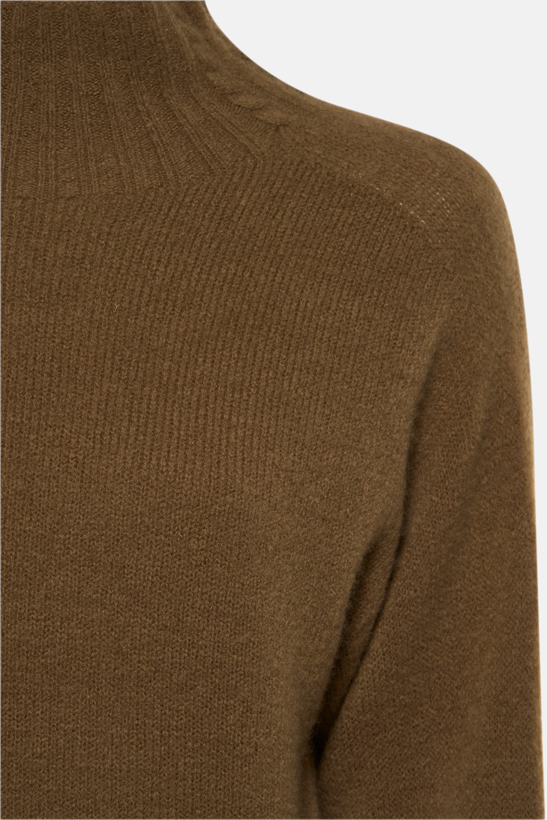Pull met rolkraag - groen - Image 7