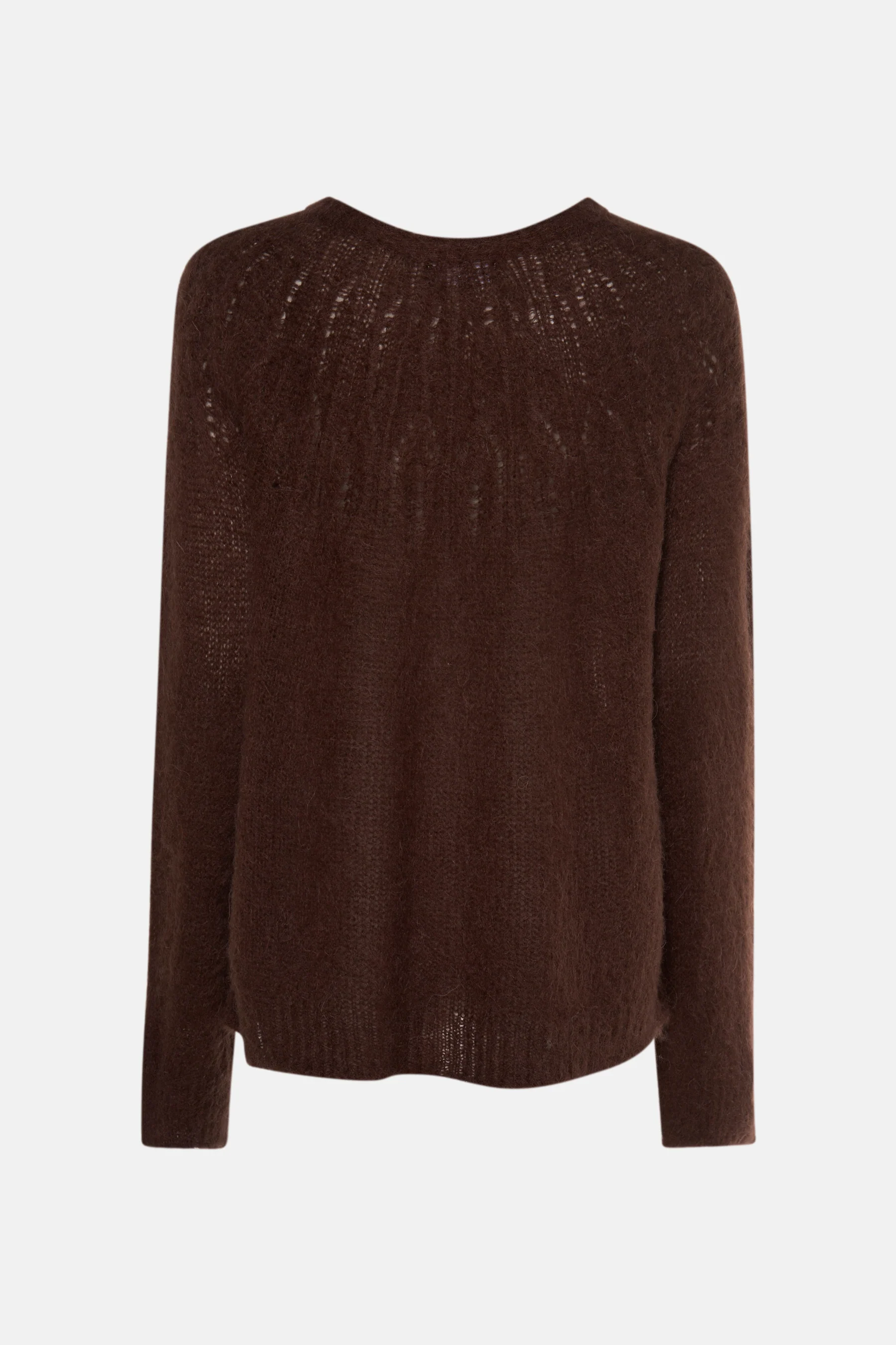 Pull met ronde hals - bruin - Image 6
