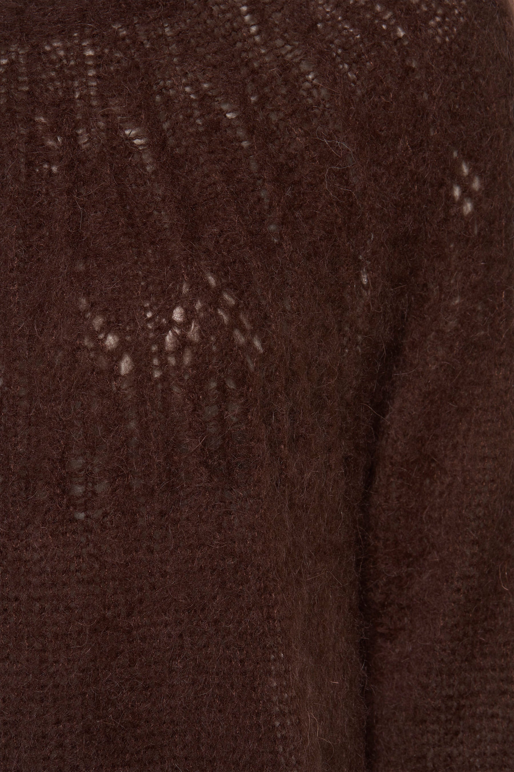 Pull met ronde hals - bruin - Image 7