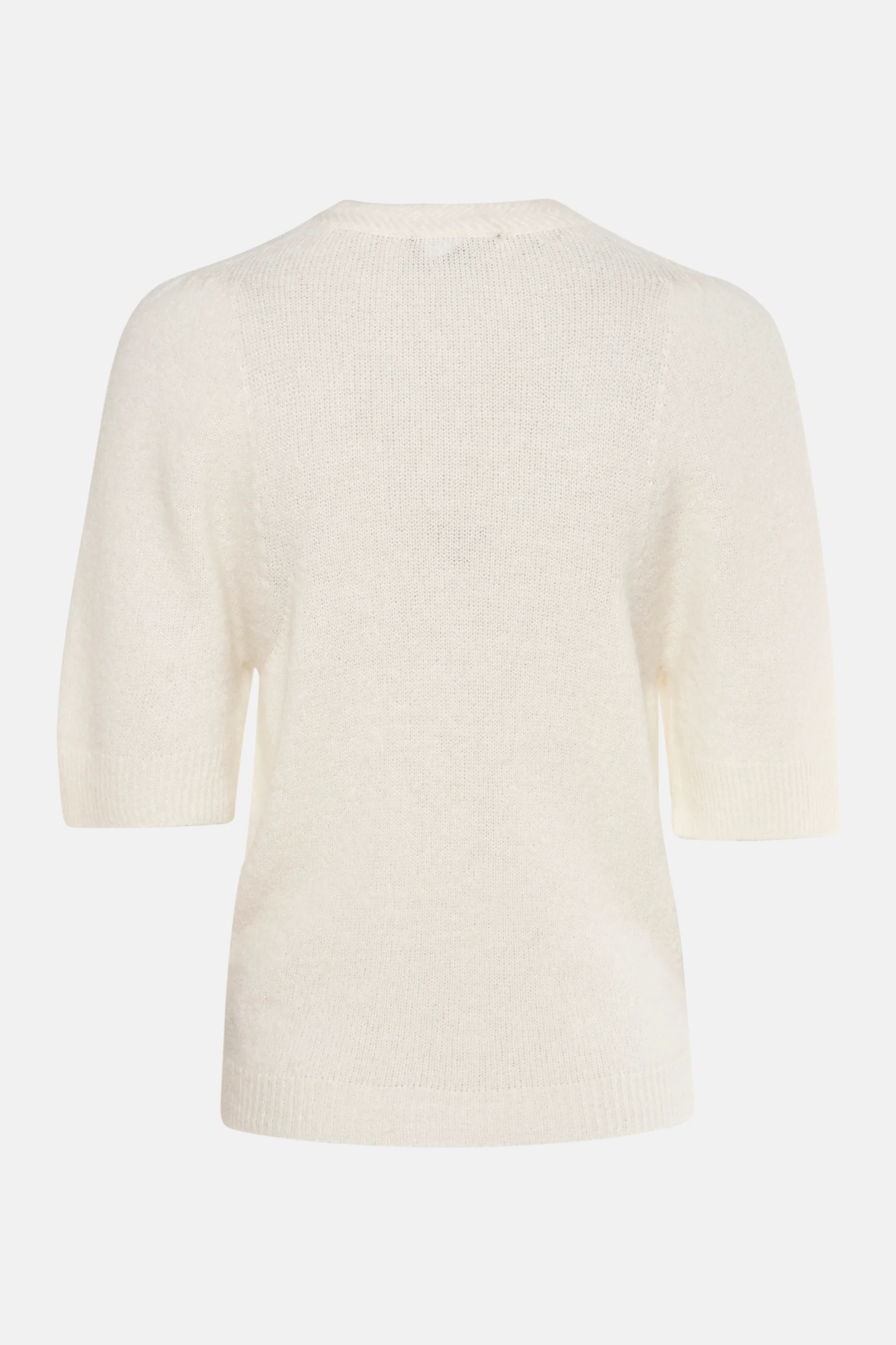 Pull met ronde hals - wit - Image 6