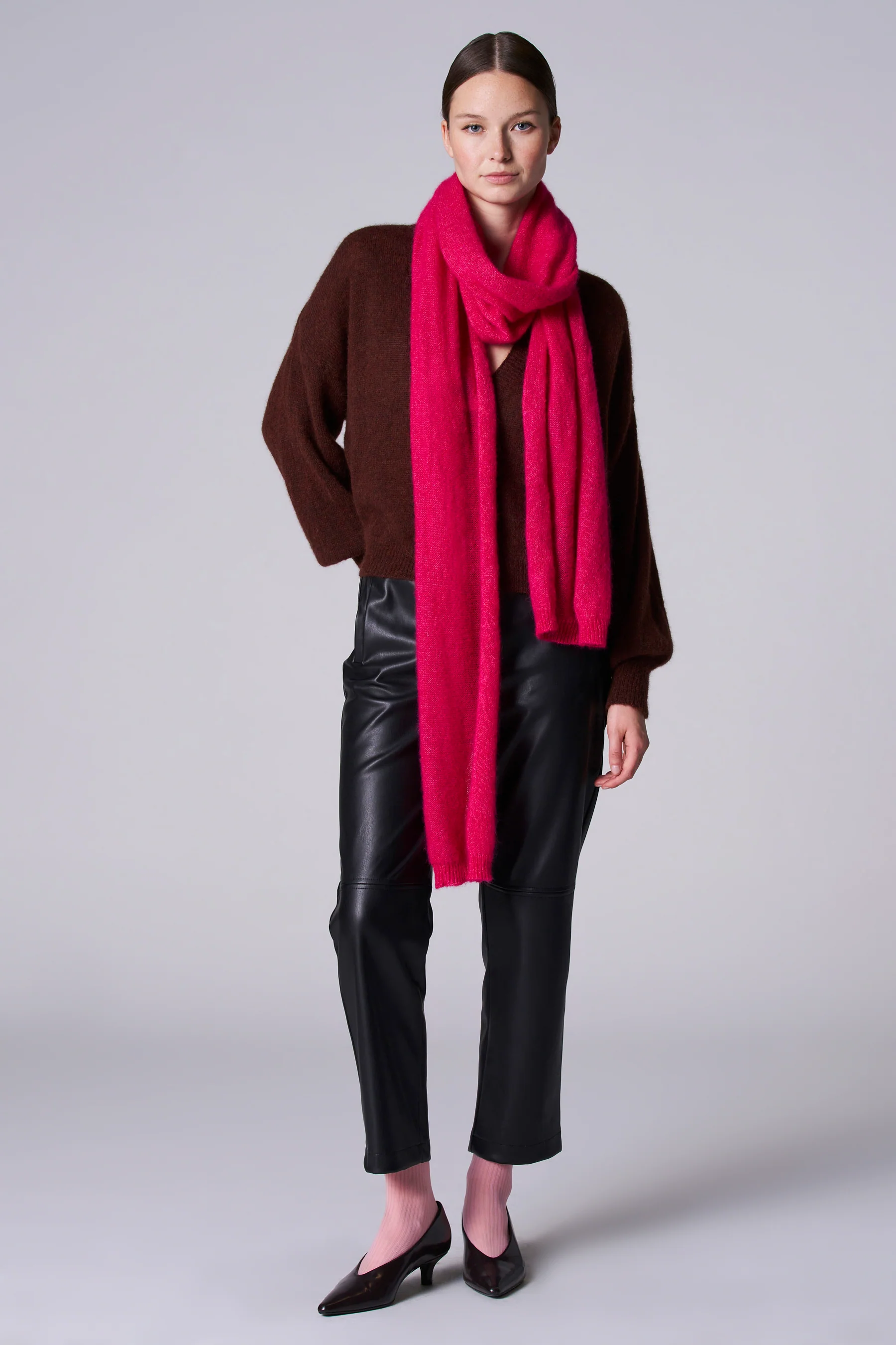 Sjaal - roze - Image 4