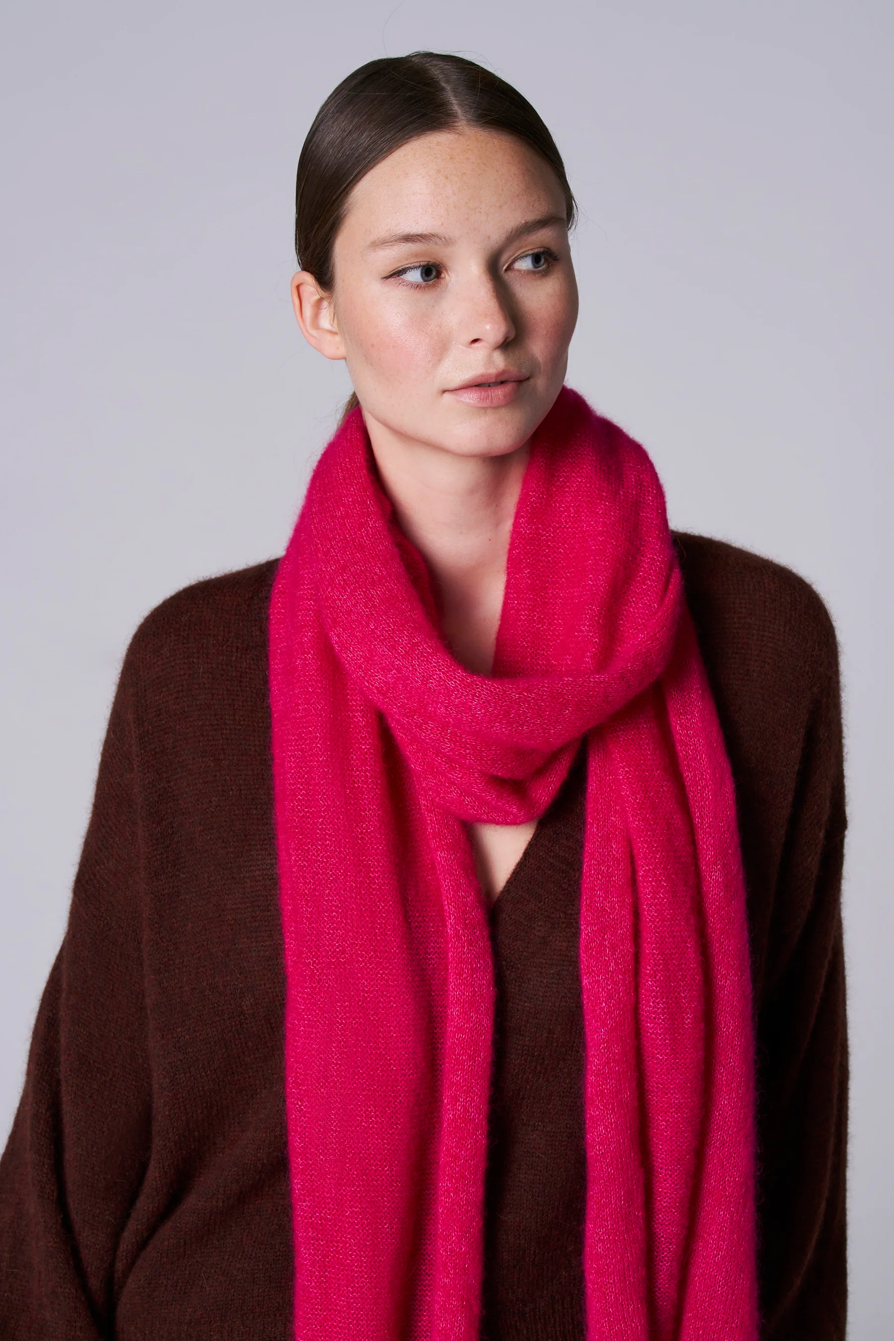 Sjaal - roze - Image 6